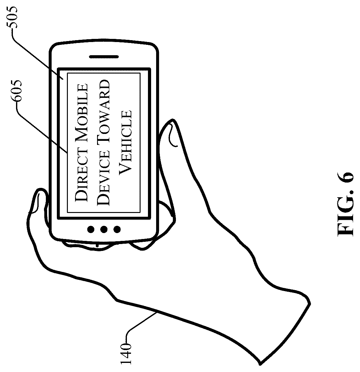 Patent US12097843 Figure 6 – Remote park assist augmented reality user engagement with cameraless detection