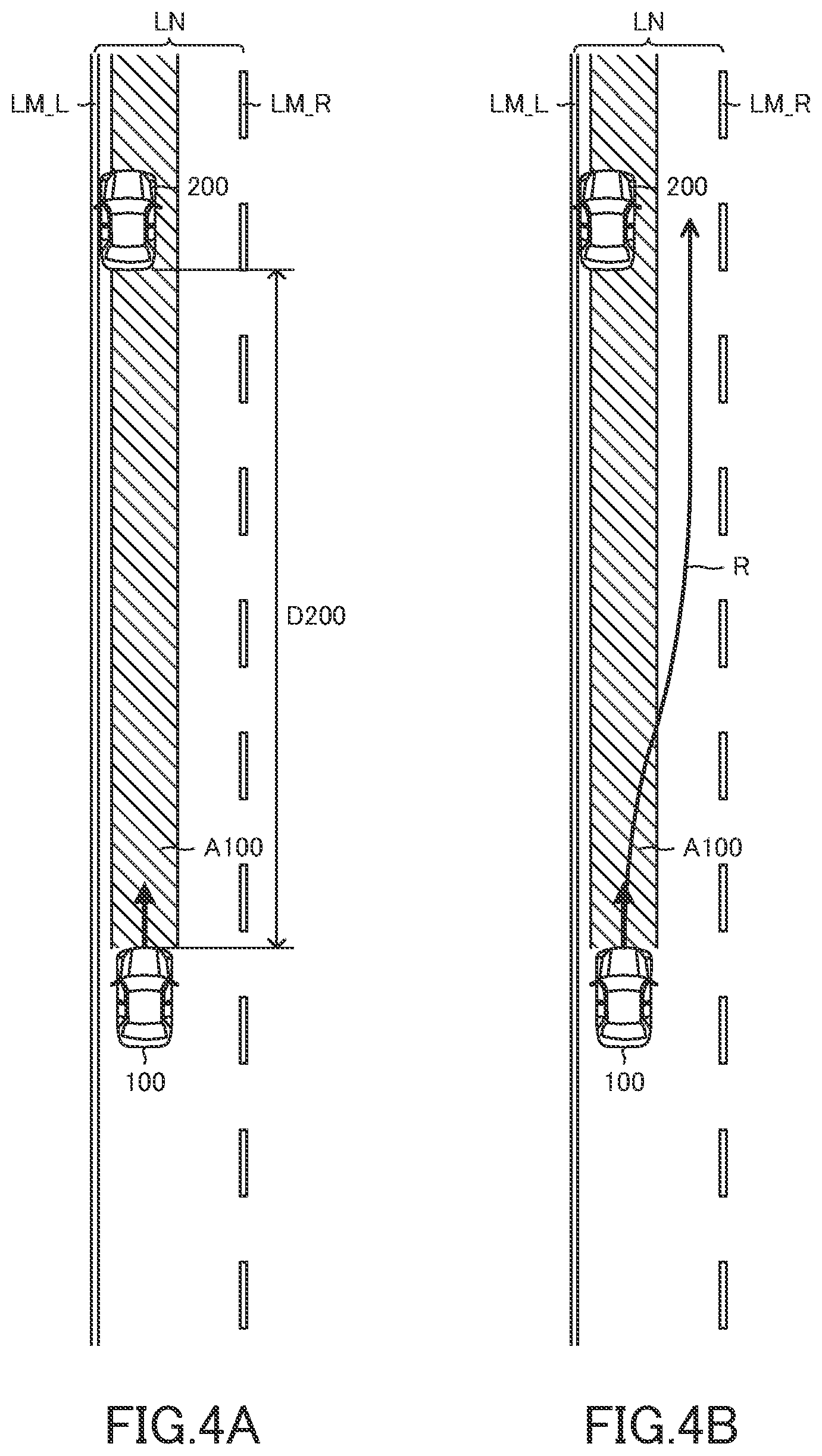 Patent US12097846 Figure 4 – Vehicle collision avoidance assist apparatus