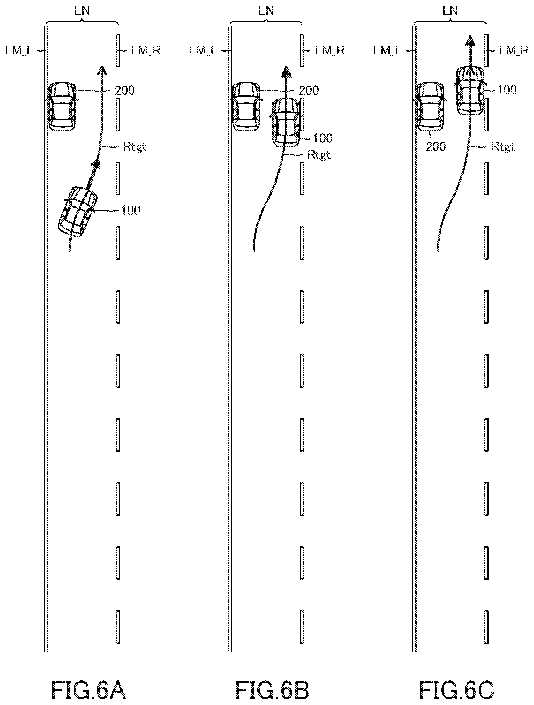Patent US12097846 Figure 6 – Vehicle collision avoidance assist apparatus