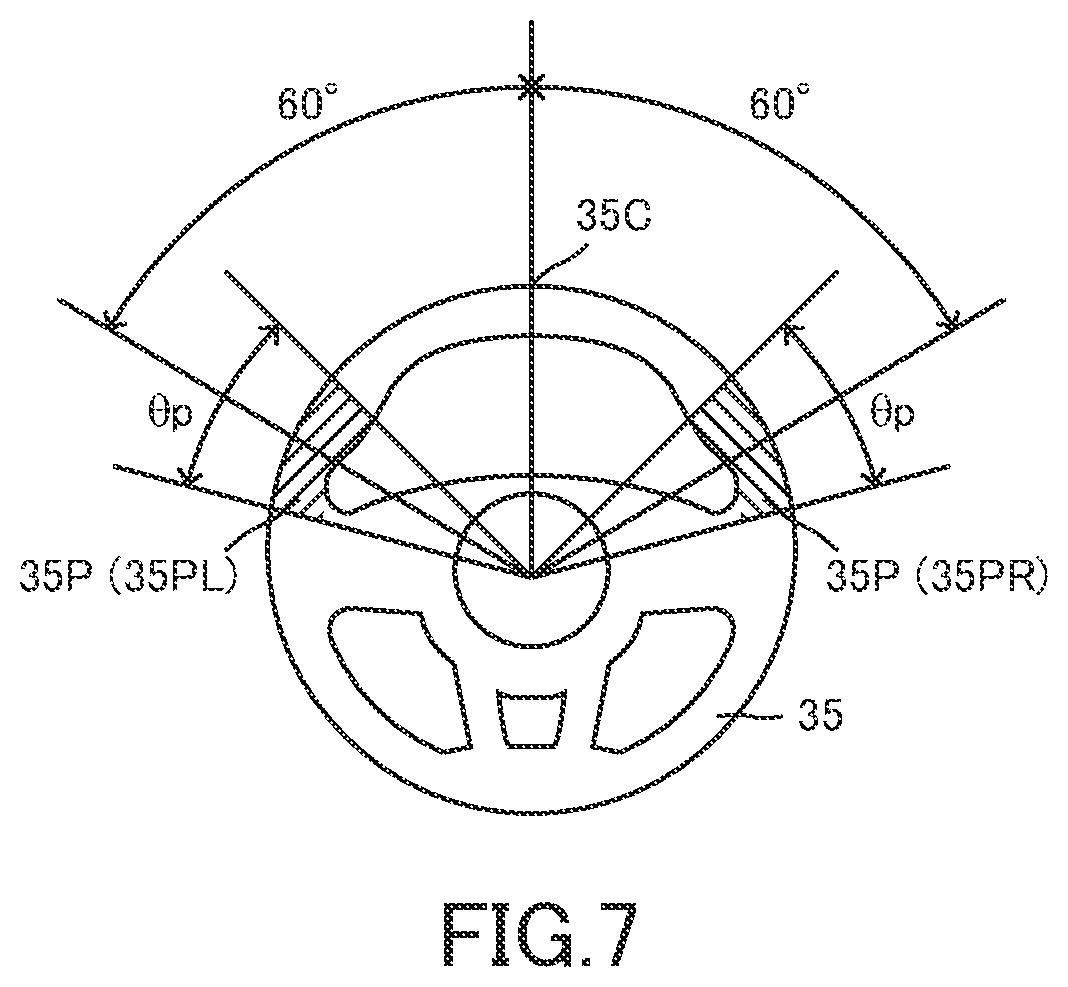 Patent US12097846 Figure 7 – Vehicle collision avoidance assist apparatus