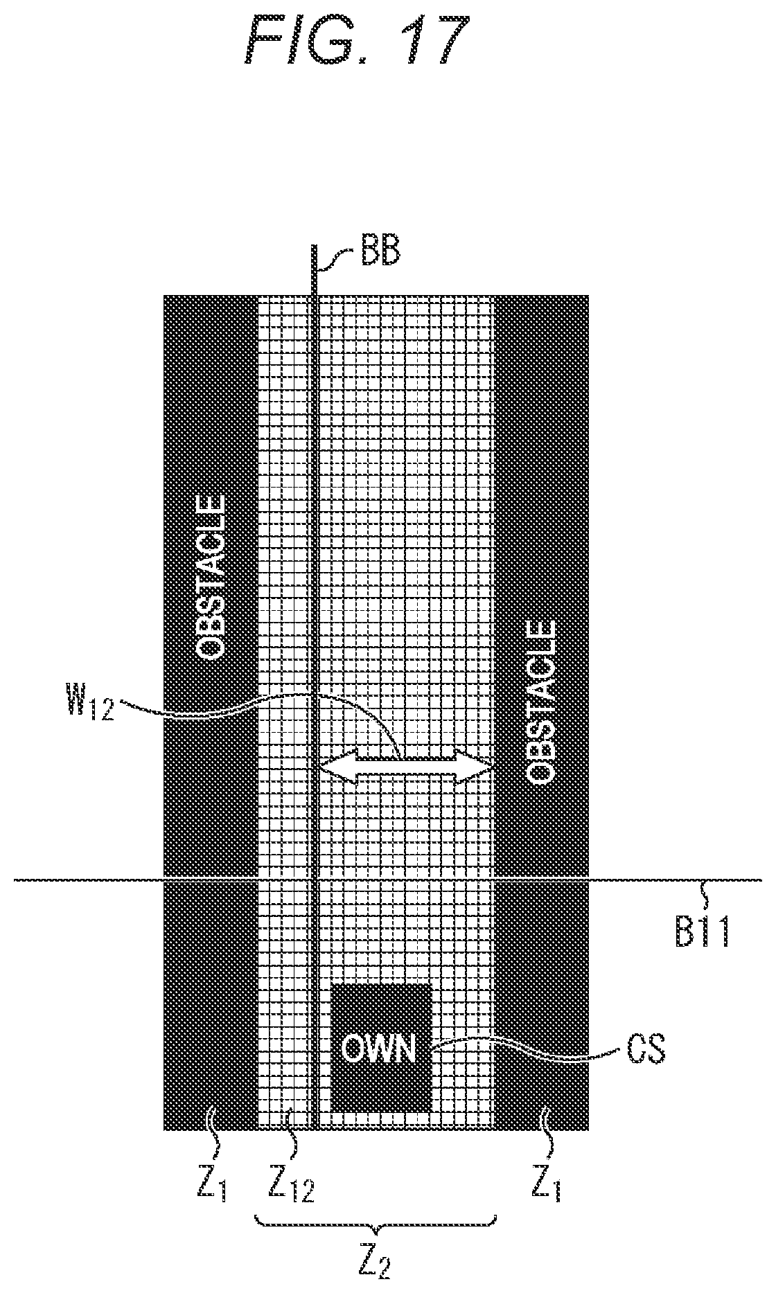 Patent US12097848 Figure 17 – Mobile object evacuation path planning apparatus, method, and medium
