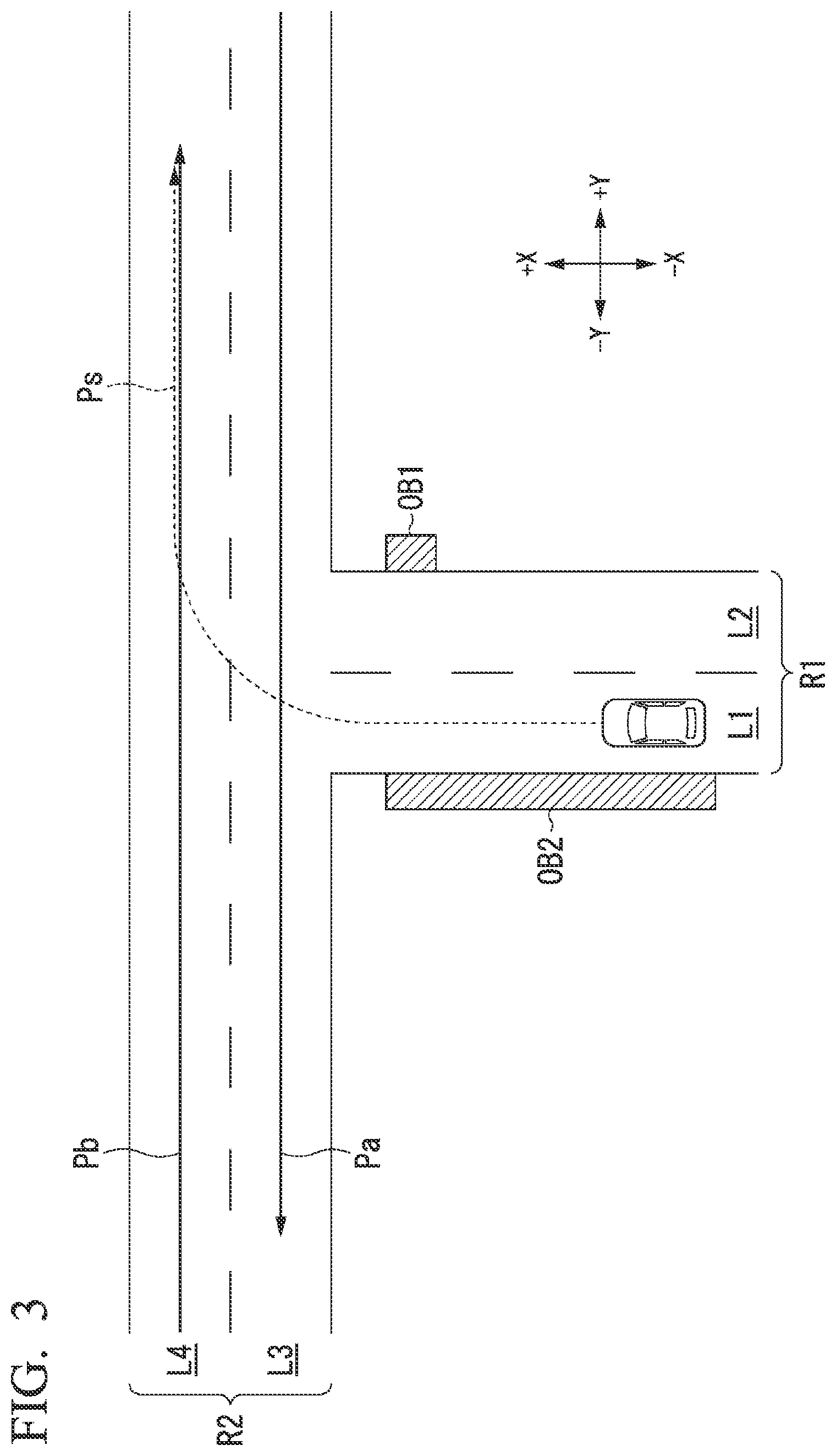 Patent US12097851 Figure 3 – Mobile object control device, mobile object control method, and storage medium