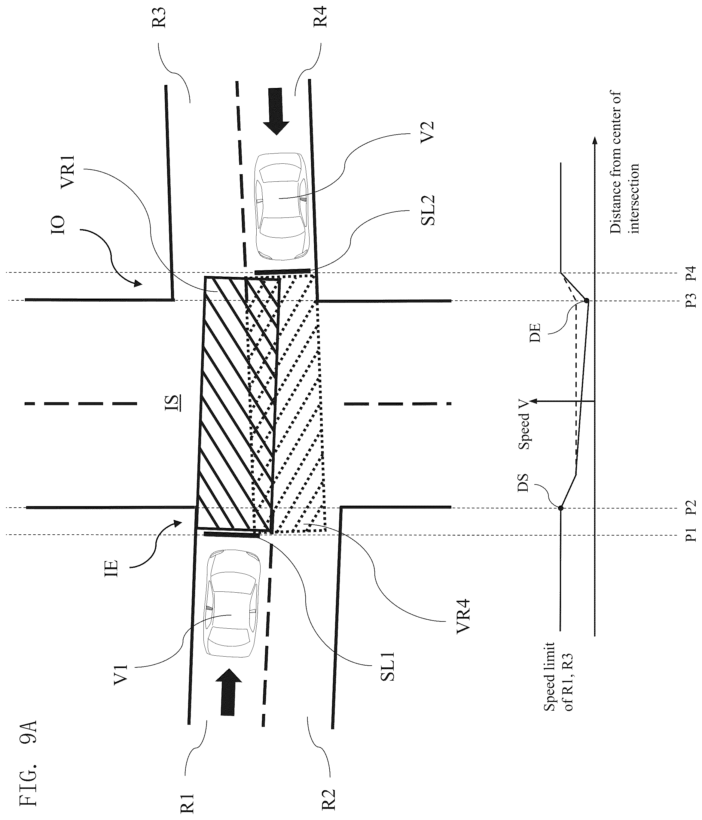 Patent US12097858 Figure 13 – Travel control method and travel control device for vehicle