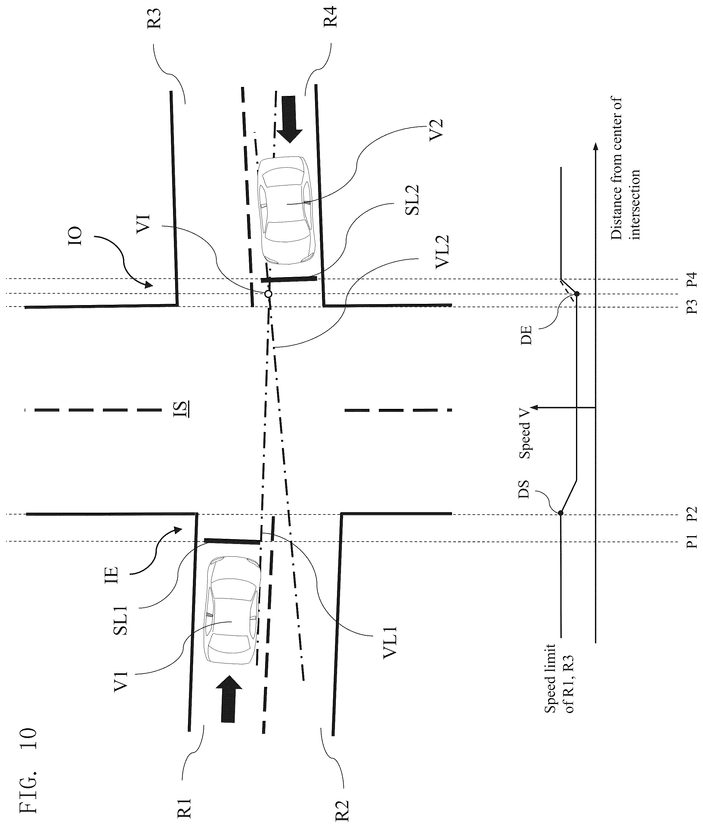 Patent US12097858 Figure 15 – Travel control method and travel control device for vehicle