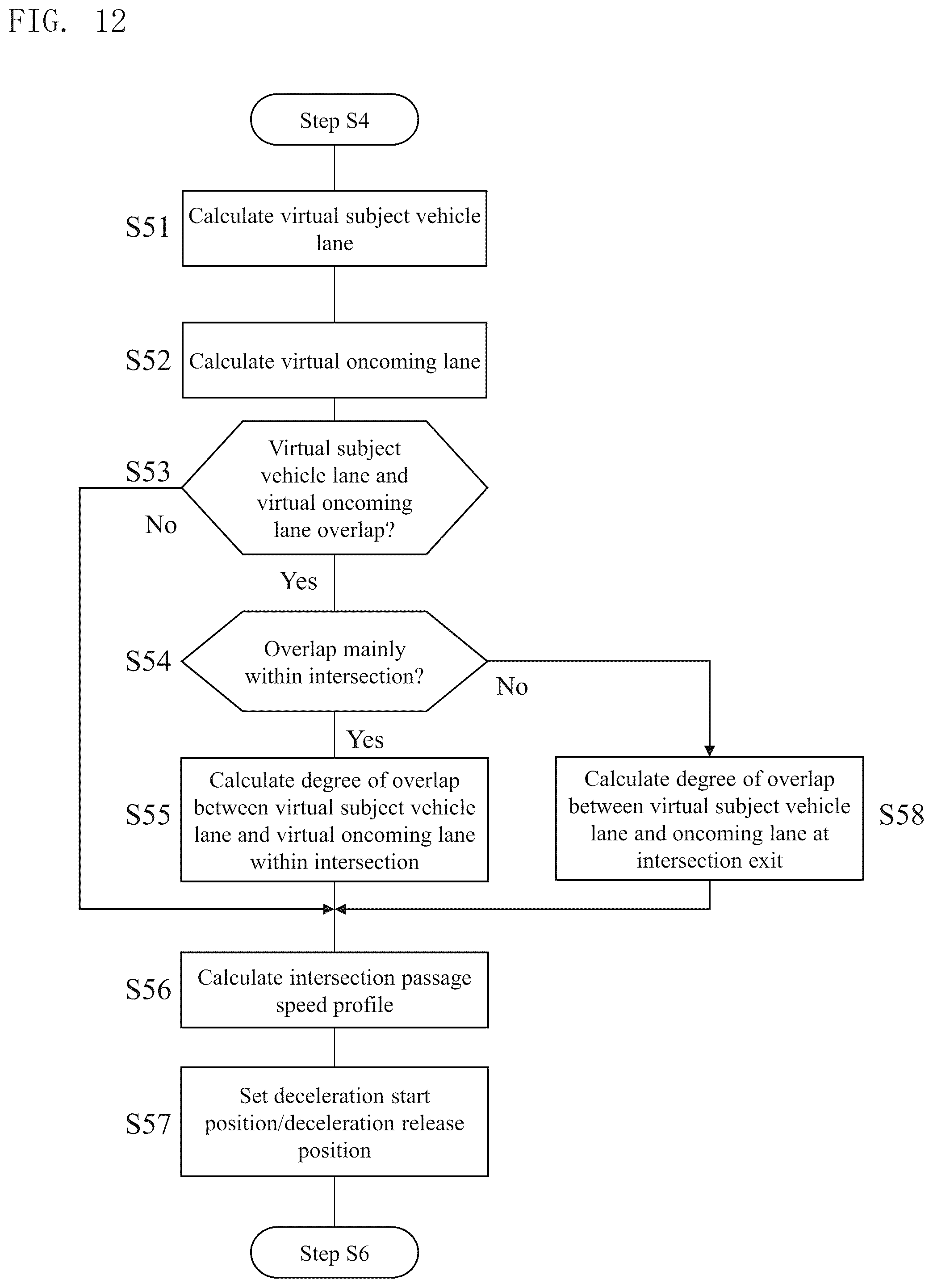 Patent US12097858 Figure 17 – Travel control method and travel control device for vehicle