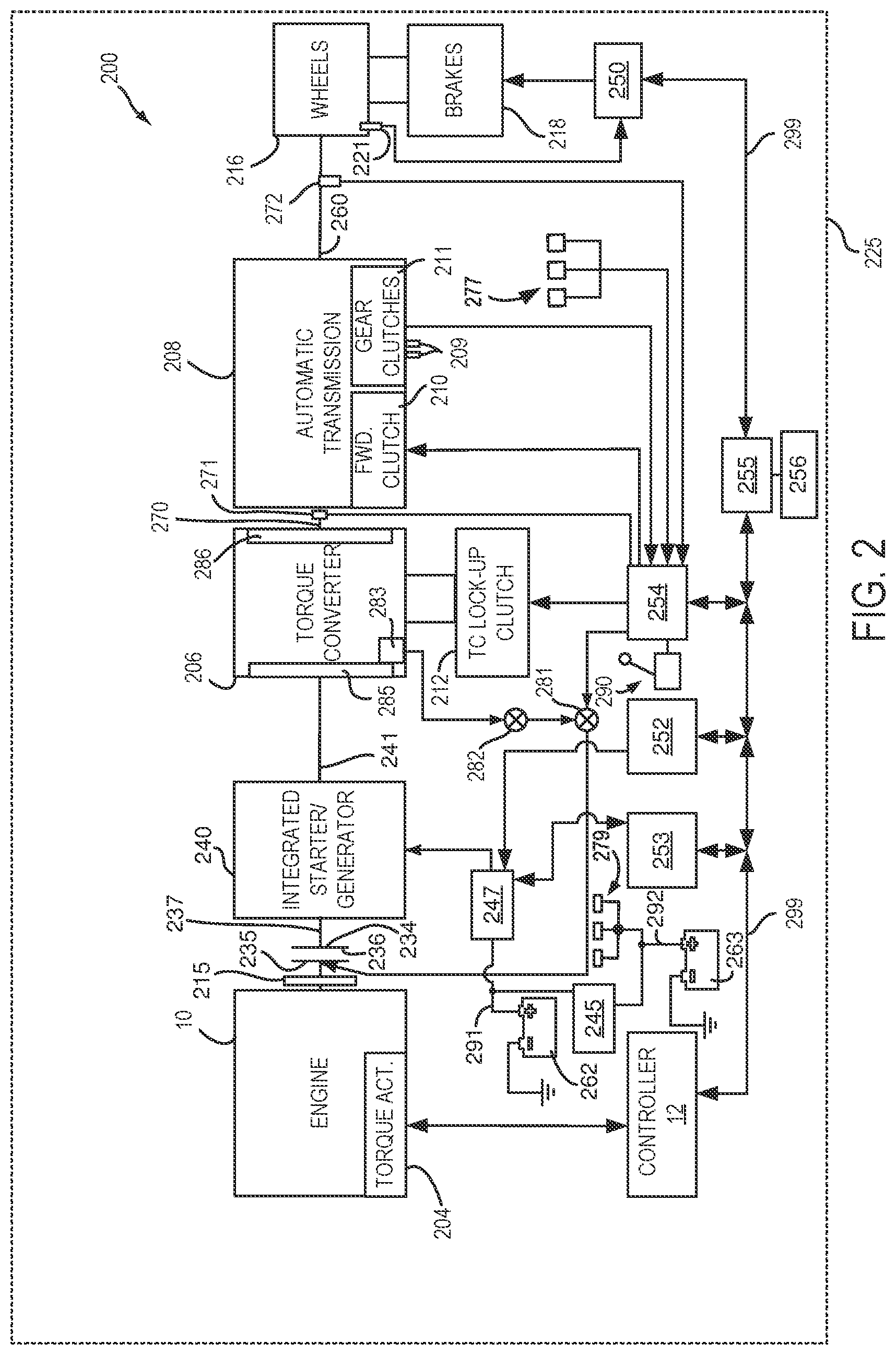 Patent US12097863 Figure 2 – System and method for completing a neutral profile learning test