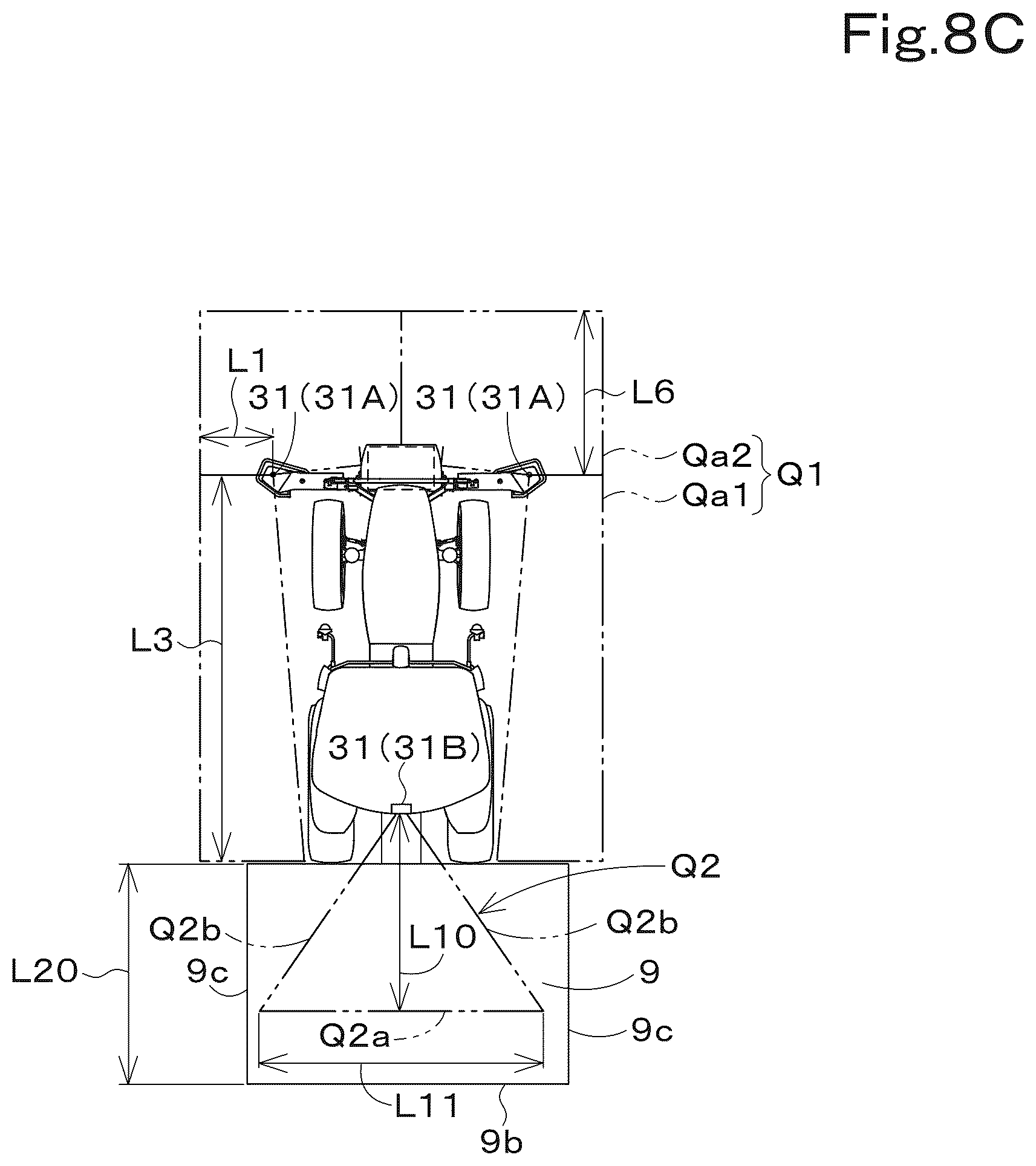 Patent US12097866 Figure 10 – Working vehicle