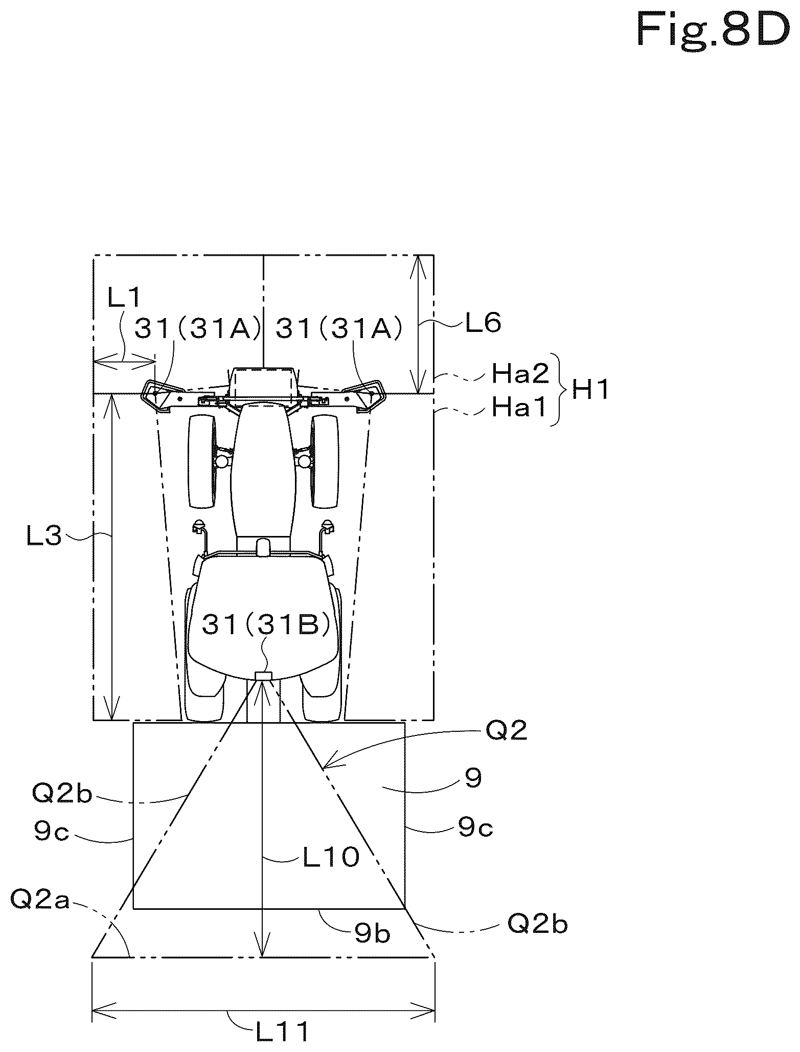 Patent US12097866 Figure 11 – Working vehicle