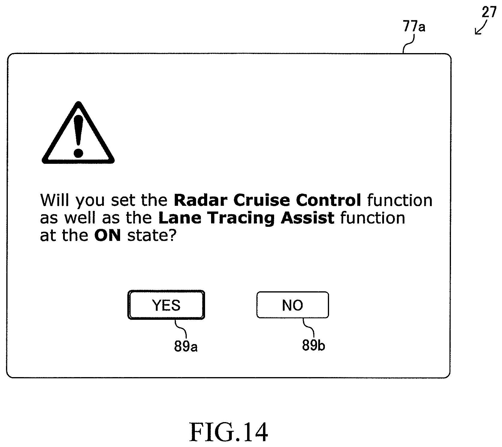 Patent US12097869 Figure 14 – Changing operation assisting apparatus