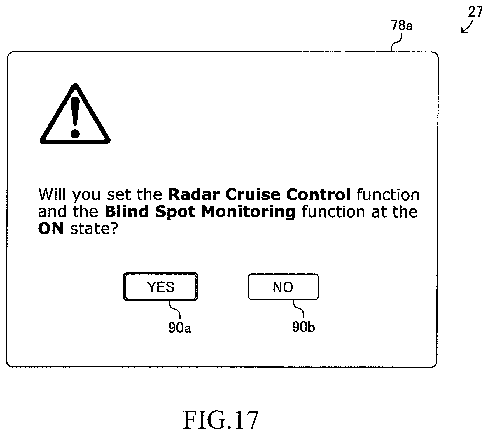 Patent US12097869 Figure 17 – Changing operation assisting apparatus
