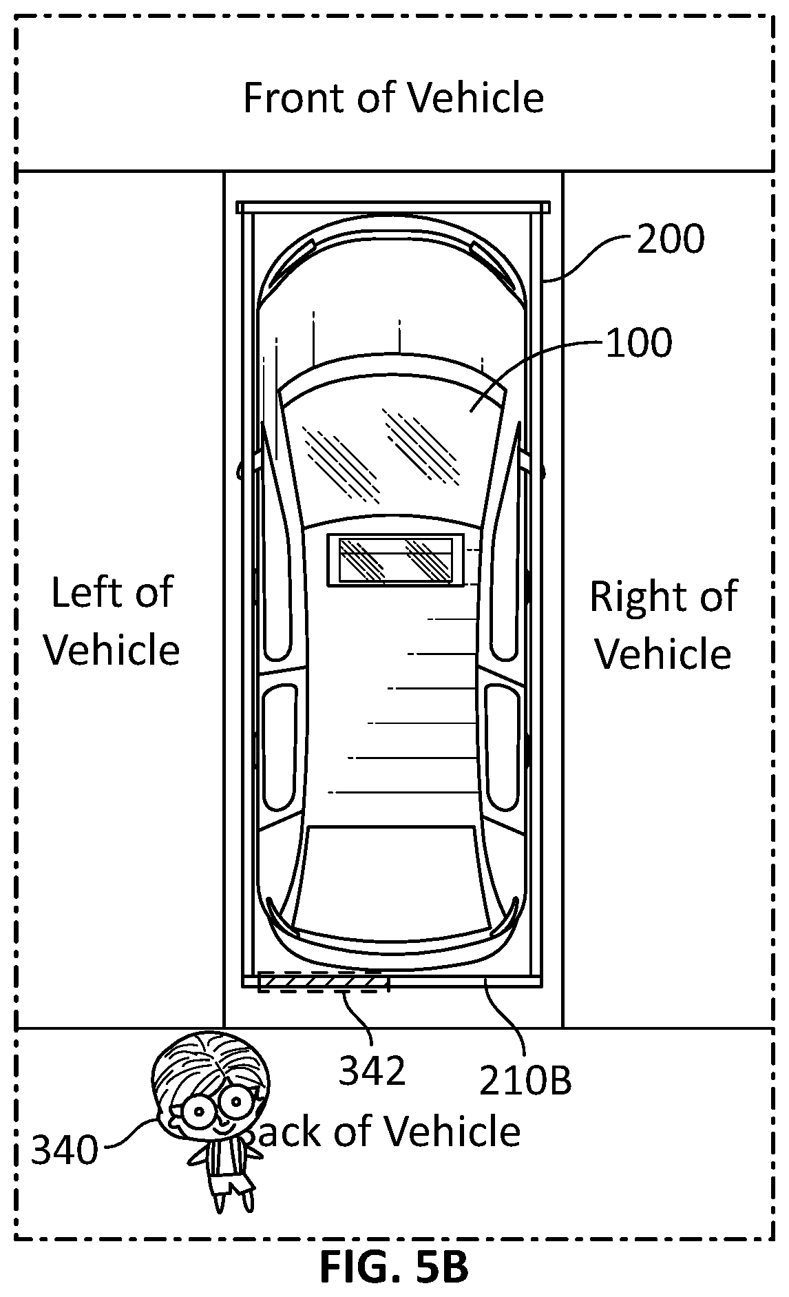Patent US12097870 Figure 8 – Intuitive two-dimensional warning indicator systems and methods