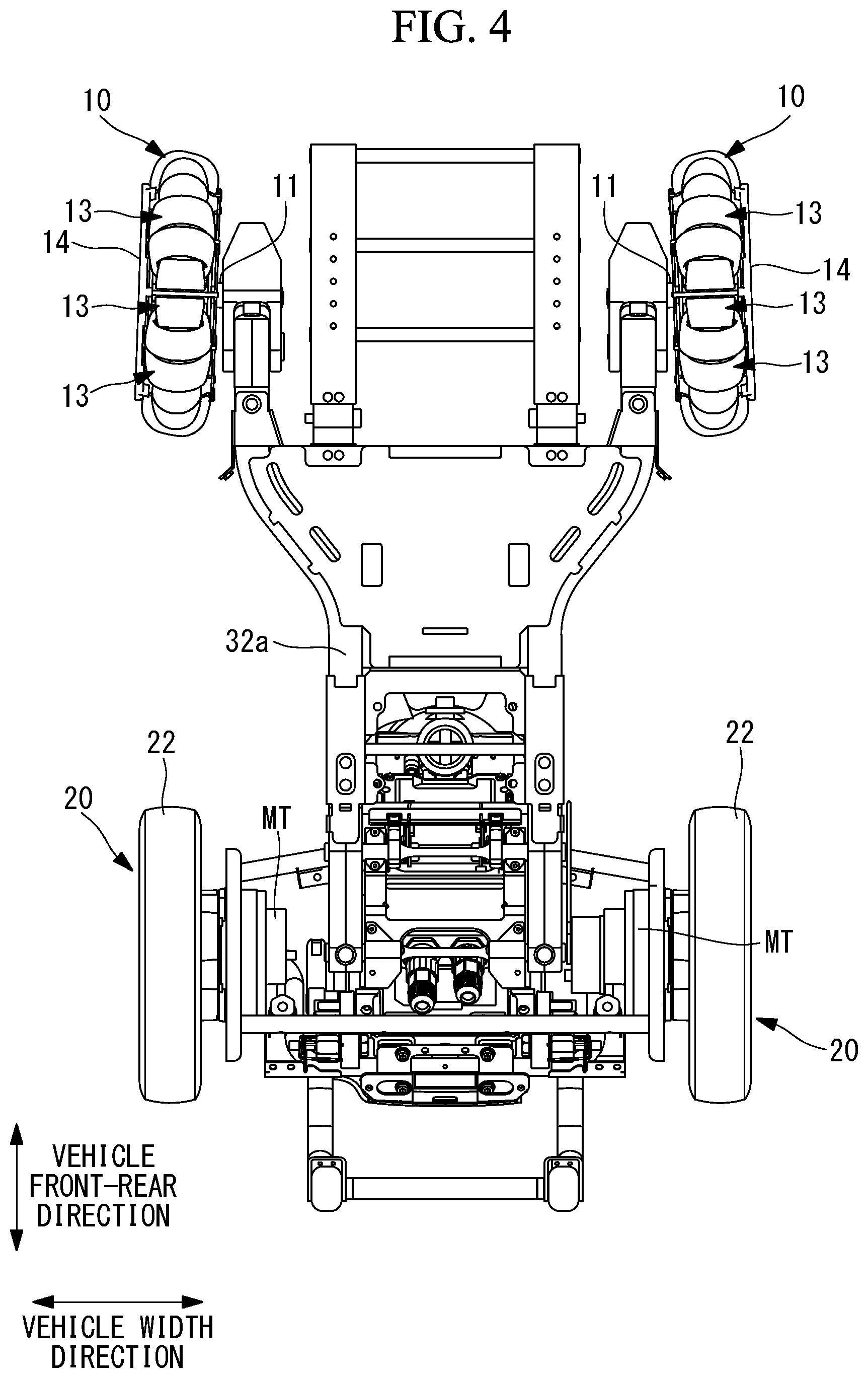 Patent US12097874 Figure 4 – System in facility and electric mobility vehicle