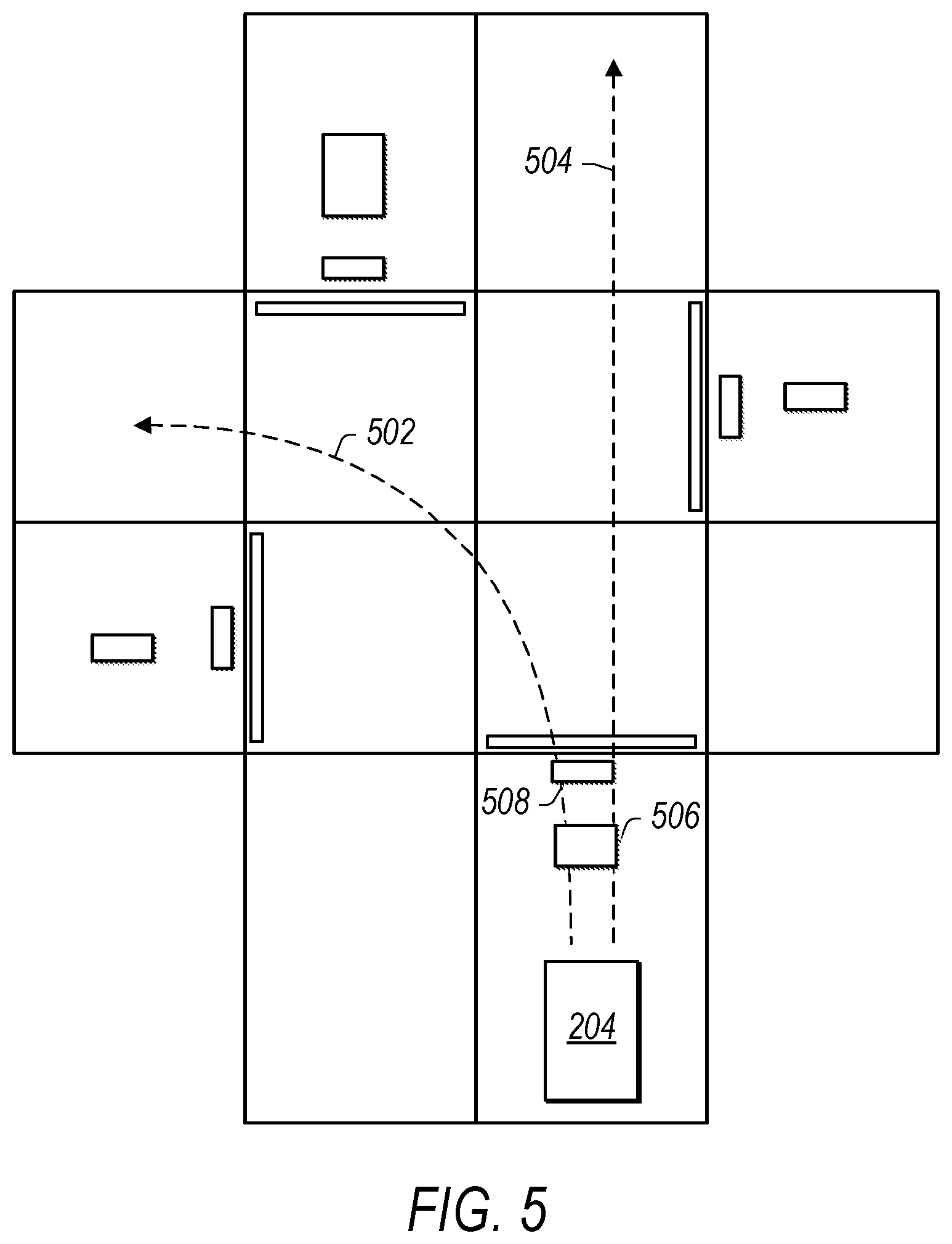 Patent US12097875 Figure 8 – Map generation using locally captured sensor data