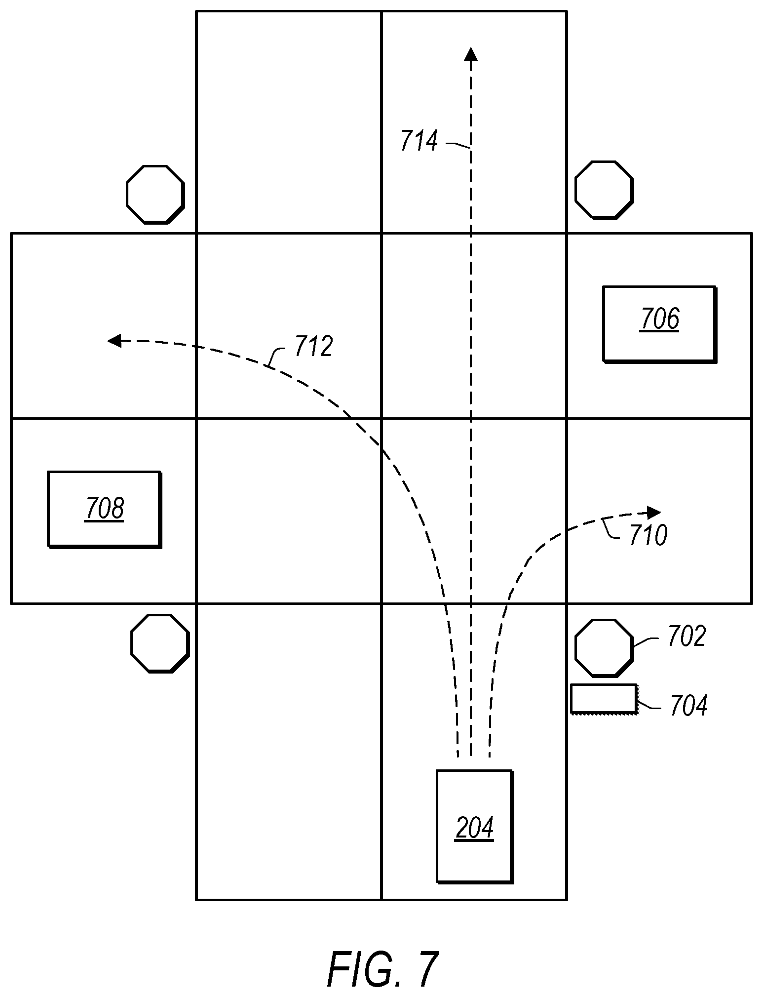 Patent US12097875 Figure 10 – Map generation using locally captured sensor data
