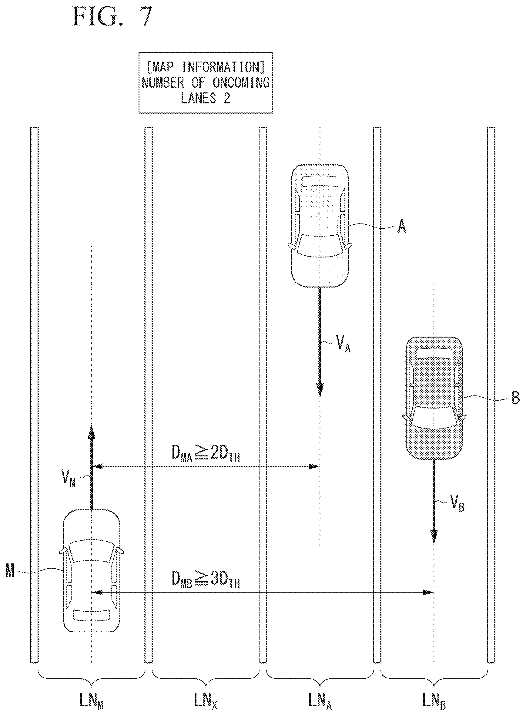 Patent US12097879 Figure 6 – Vehicle control device, vehicle control method, and storage medium
