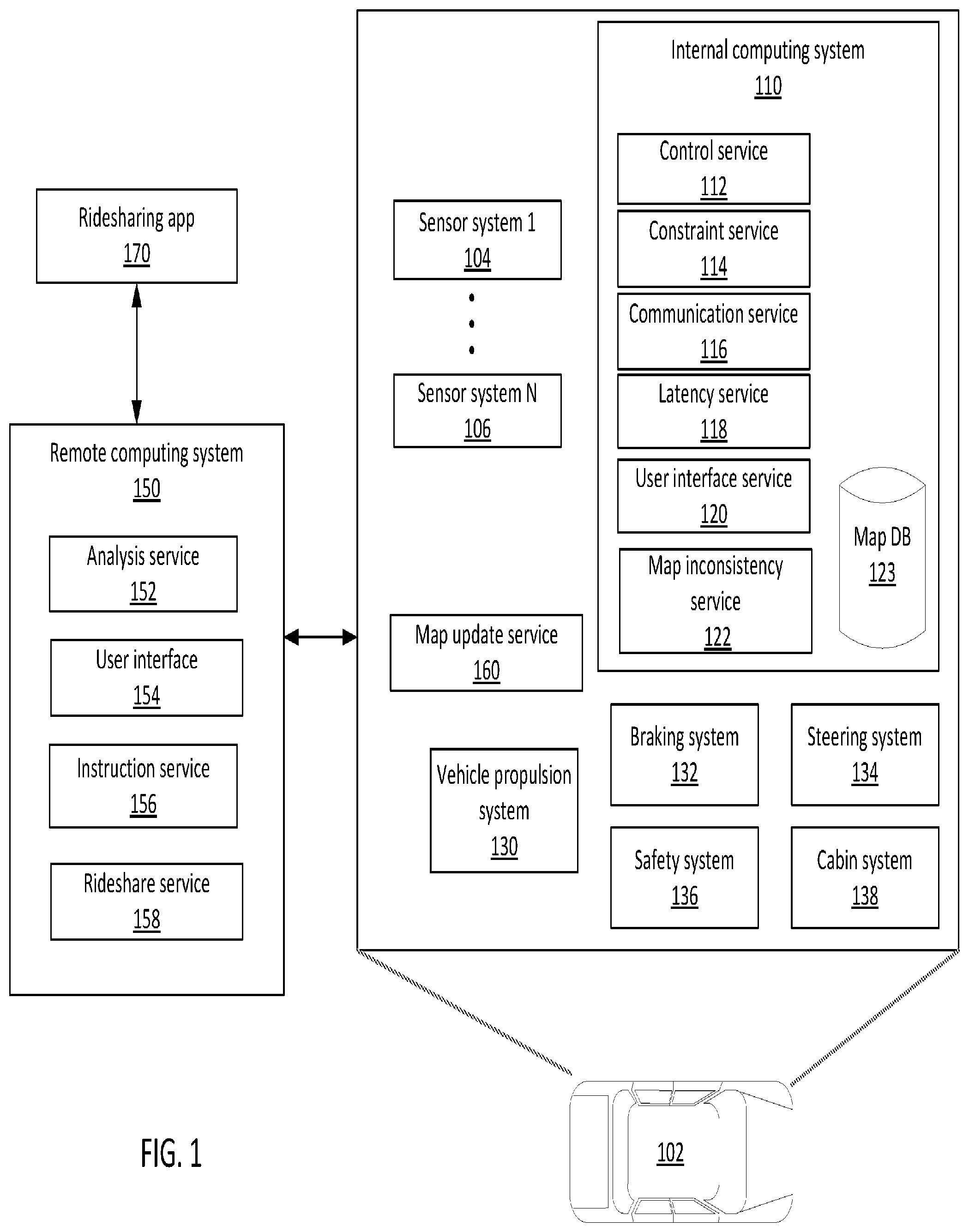 Patent US12097880 Figure 1 – Augmented 3D map