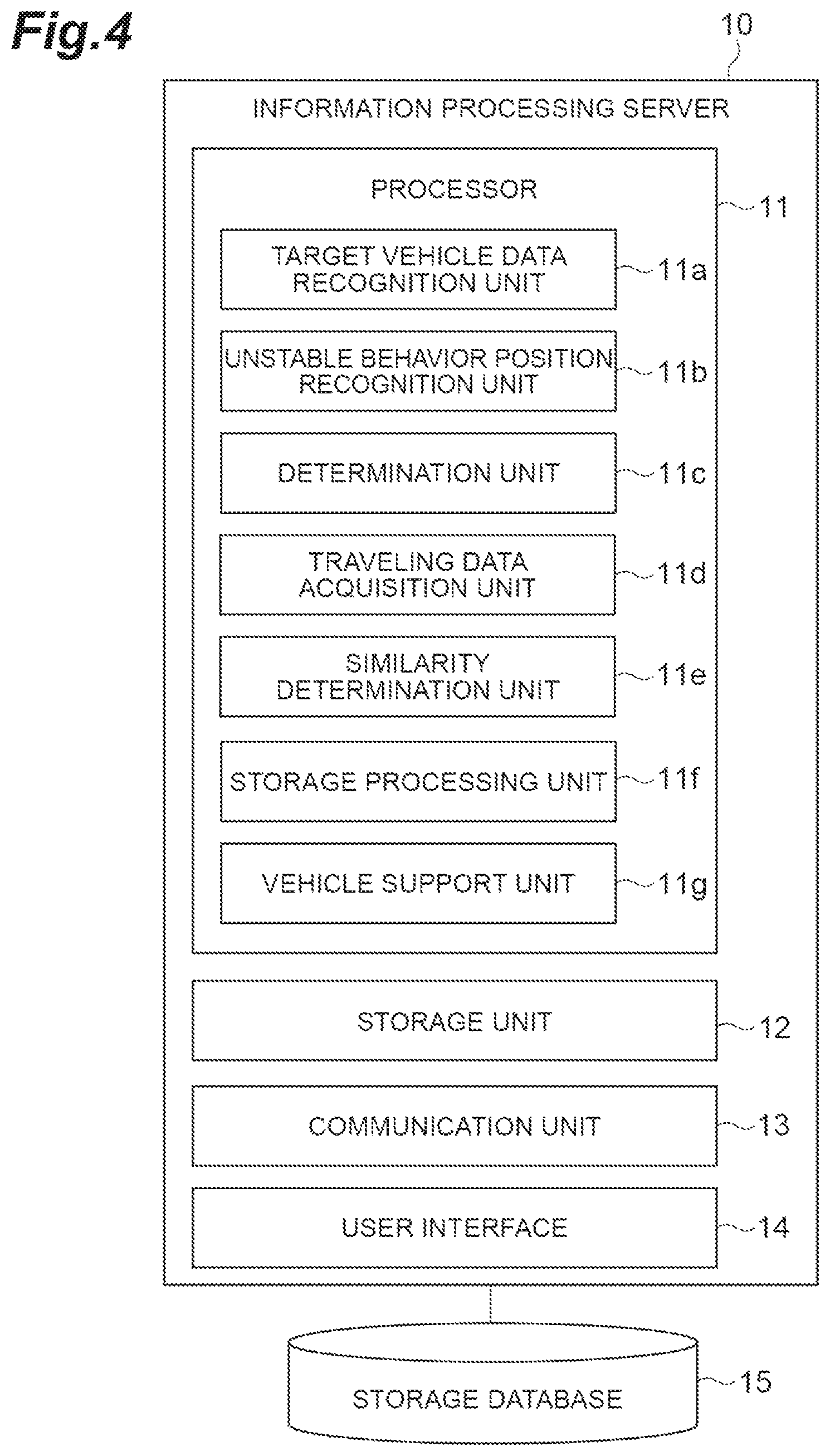Patent US12097883 Figure 4 – Information processing server, processing method of information processing server, and storage medium