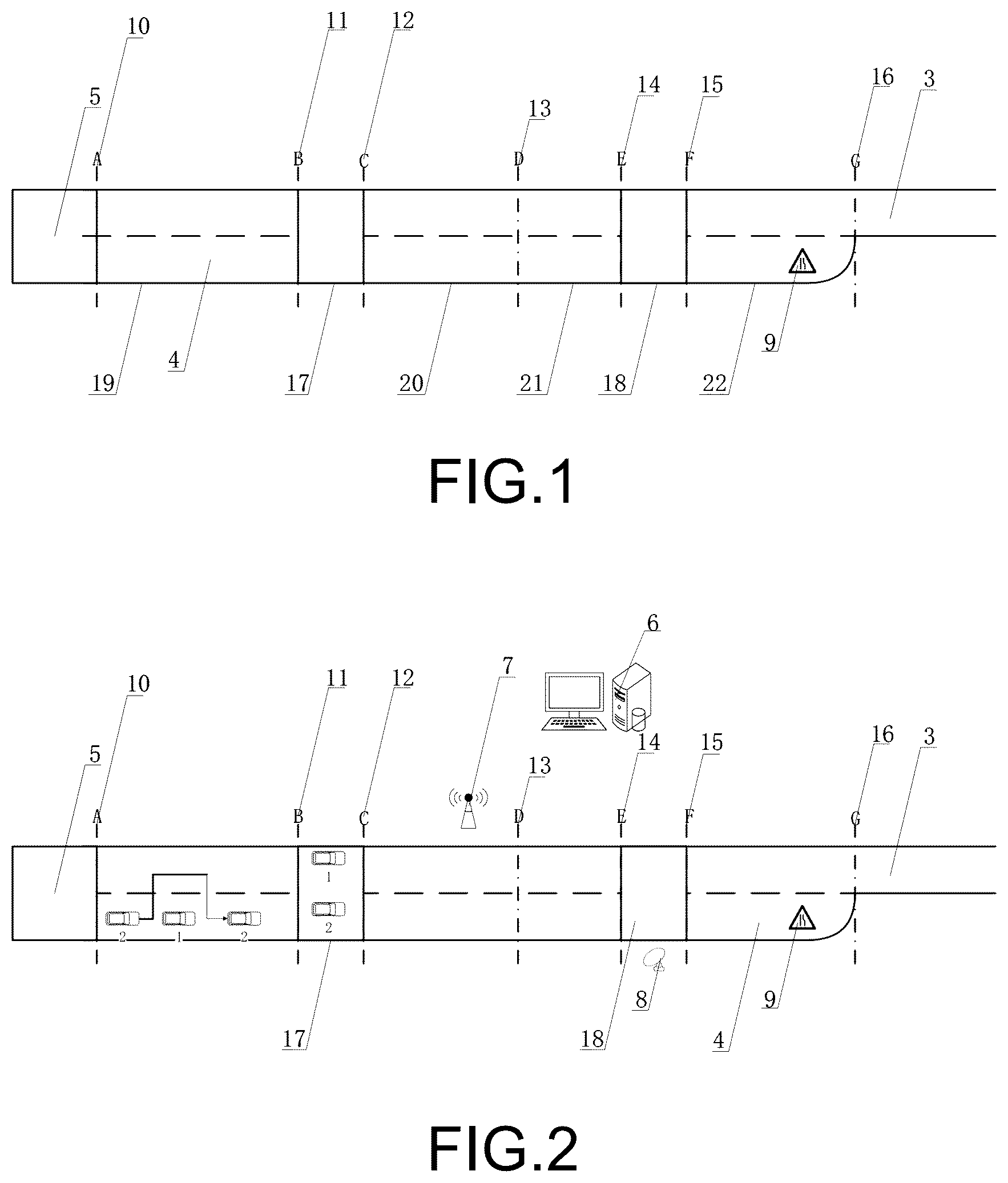Patent US12097884 Figure 1 – Lane change monitoring method and lane change monitoring system for autonomous vehicle