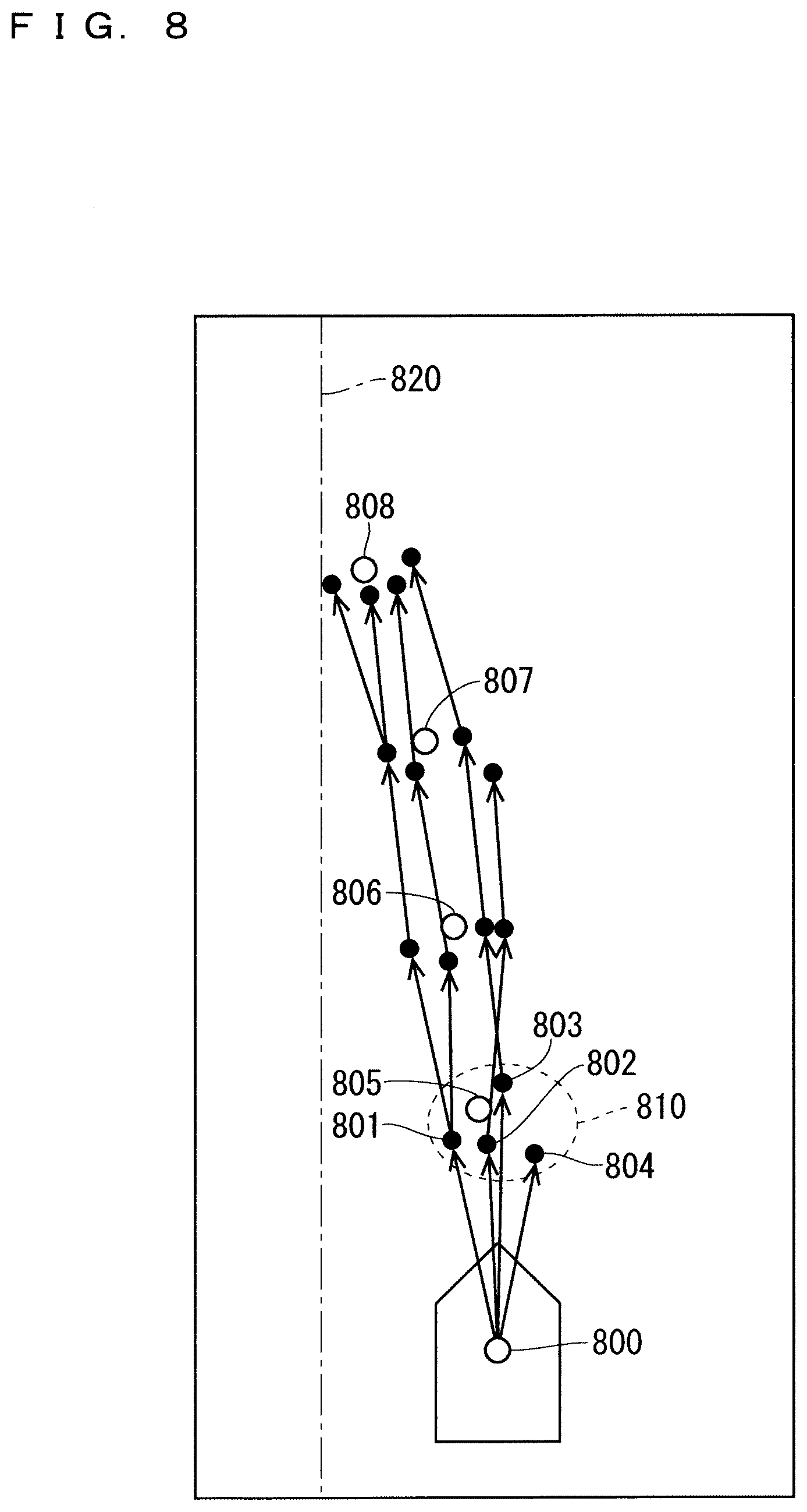 Patent US12097886 Figure 8 – Travel plan generation device and autonomous driving system