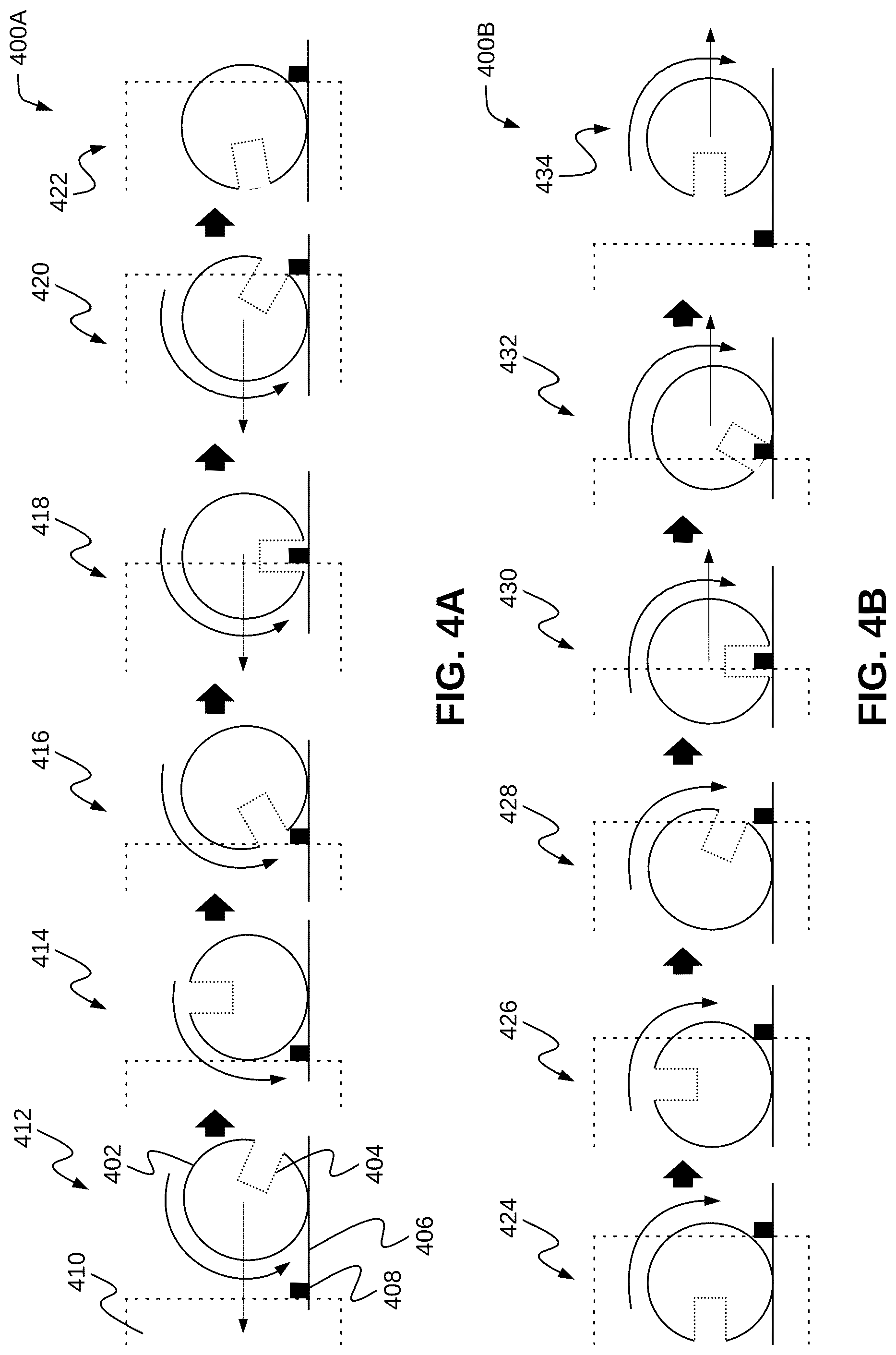 Patent US12097894 Figure 5 – System and method for docking or undocking a track-wheel based device