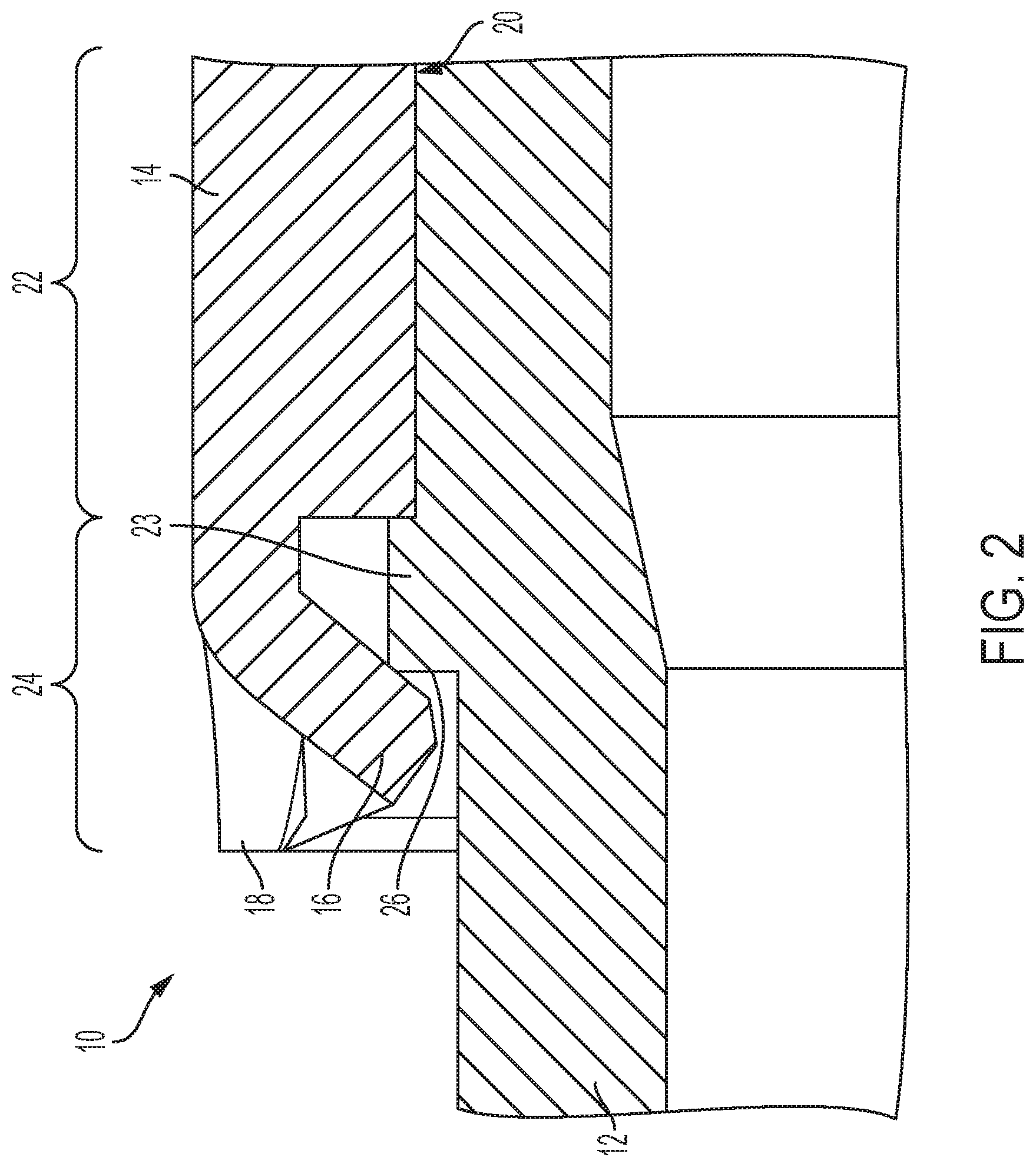 Patent US12097897 Figure 2 – Intermediate shaft axial retention device
