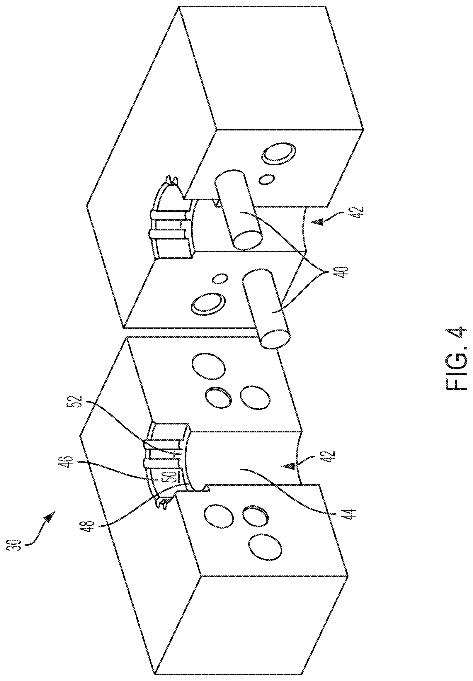 Patent US12097897 Figure 4 – Intermediate shaft axial retention device