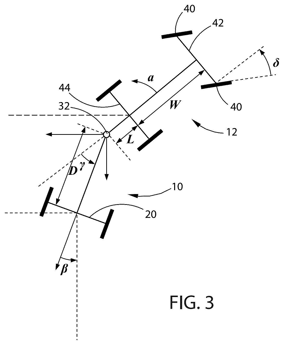 Patent US12097899 Figure 3 – Systems and methods for trailer angle detection