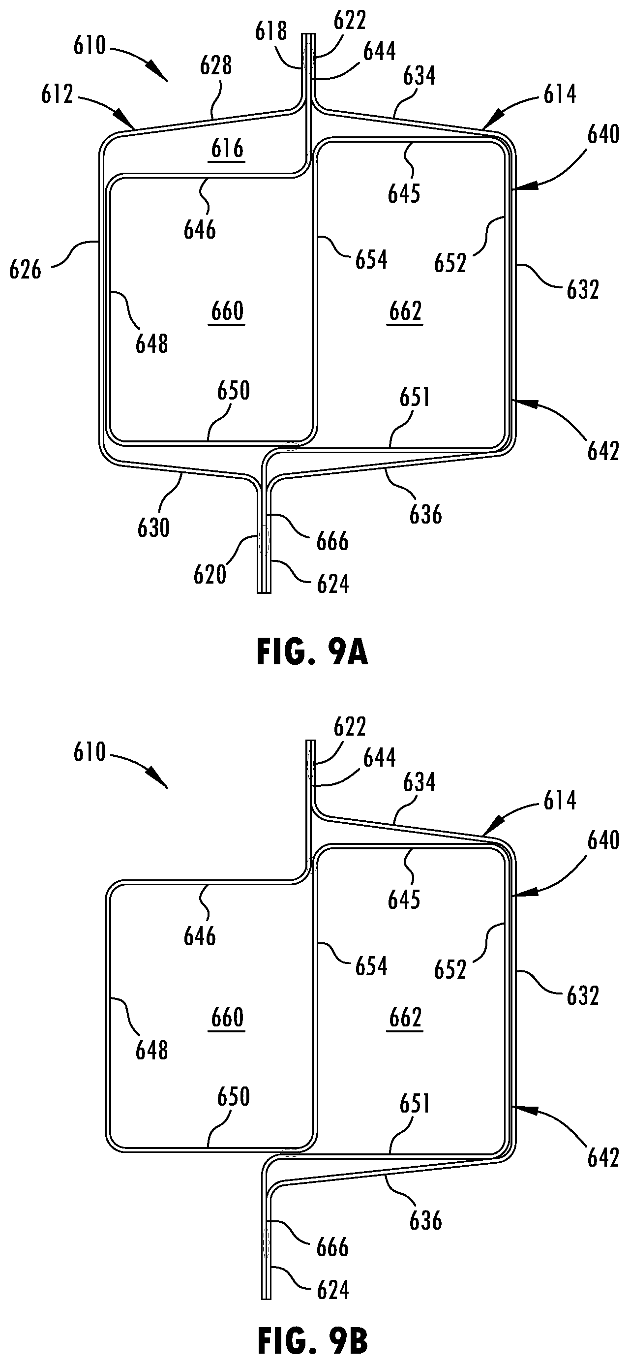 Patent US12097903 Figure 8 – Vehicle component with multi-hollow beam