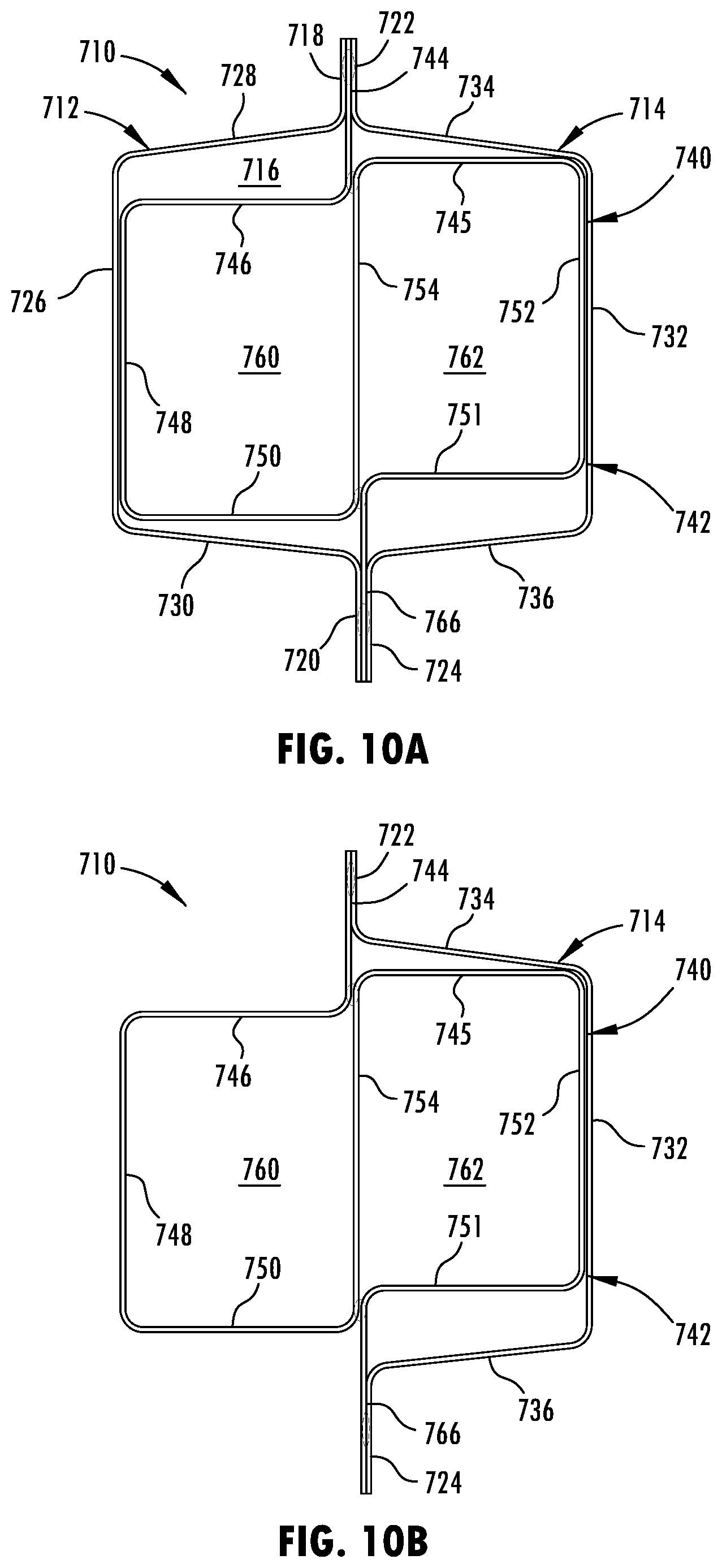 Patent US12097903 Figure 10 – Vehicle component with multi-hollow beam