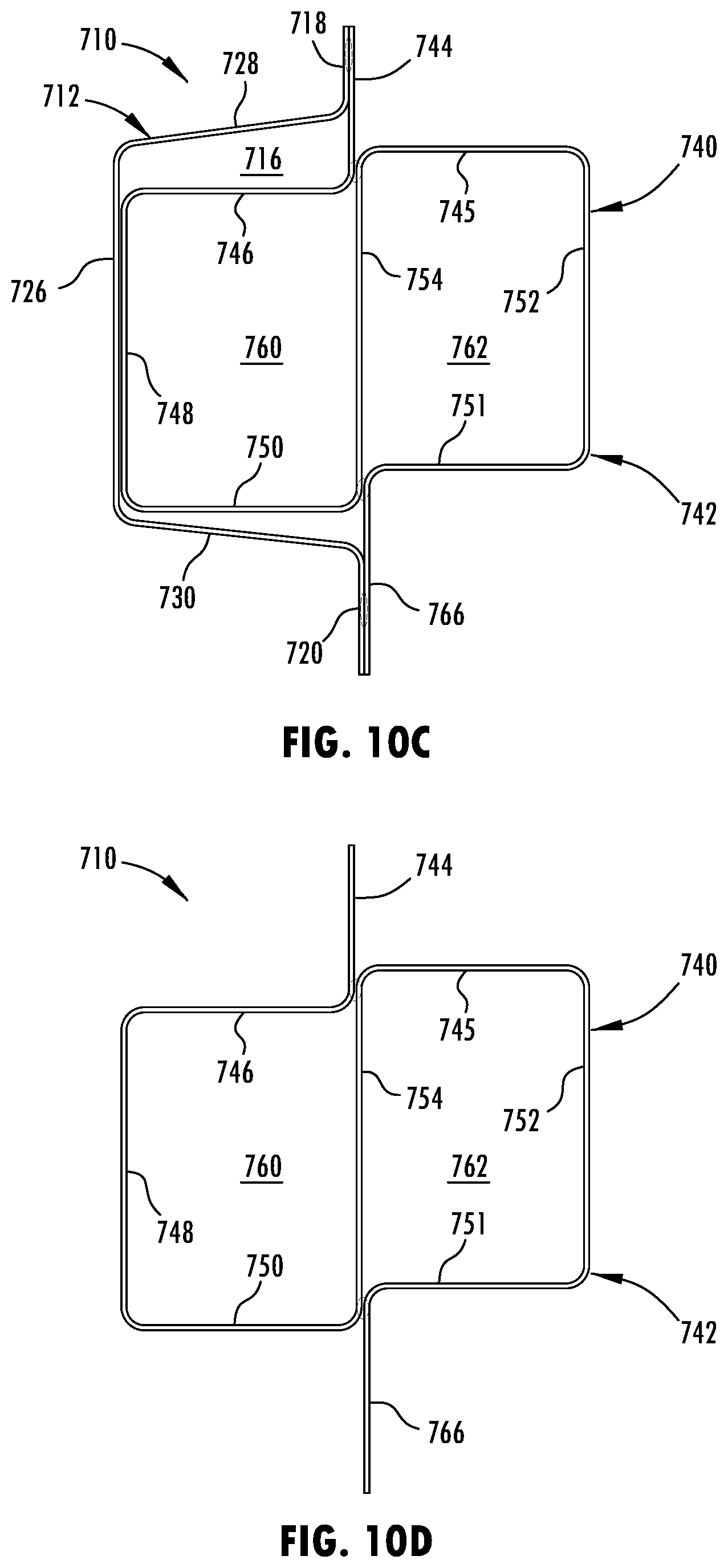 Patent US12097903 Figure 11 – Vehicle component with multi-hollow beam