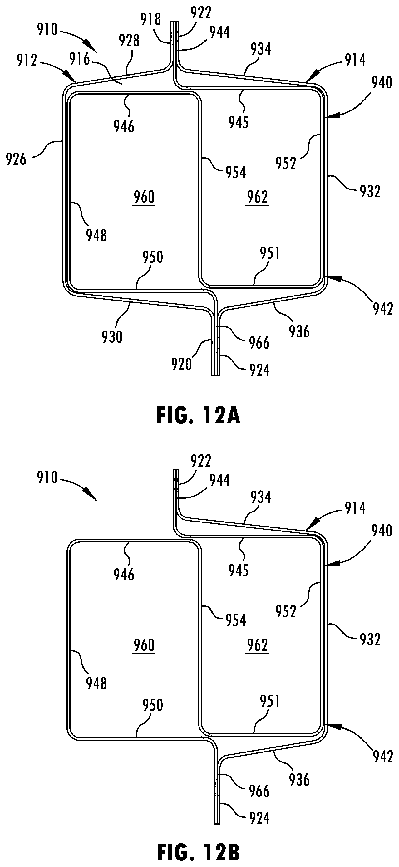 Patent US12097903 Figure 14 – Vehicle component with multi-hollow beam