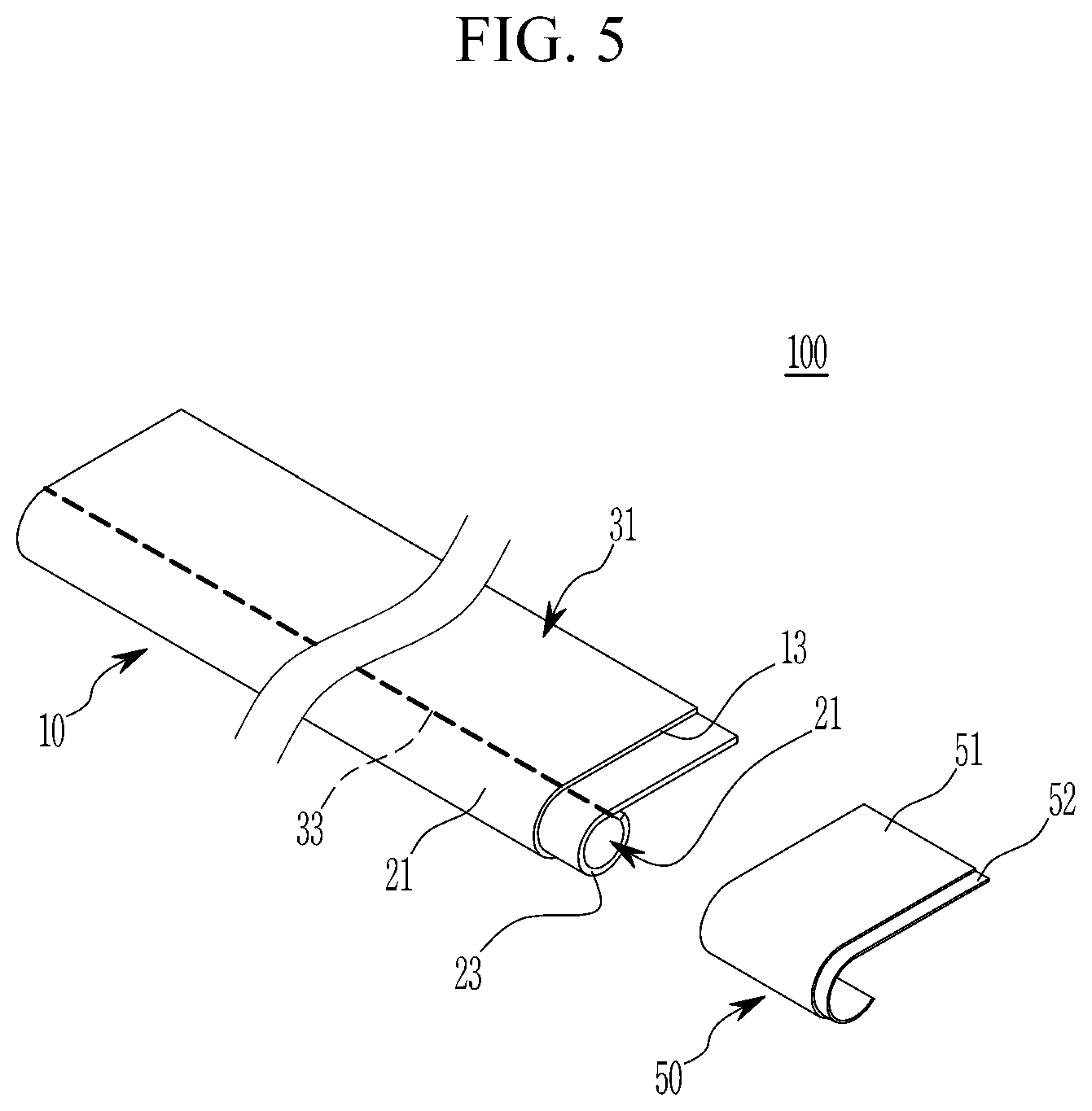 Patent US12097905 Figure 5 – Frame joint structure and method
