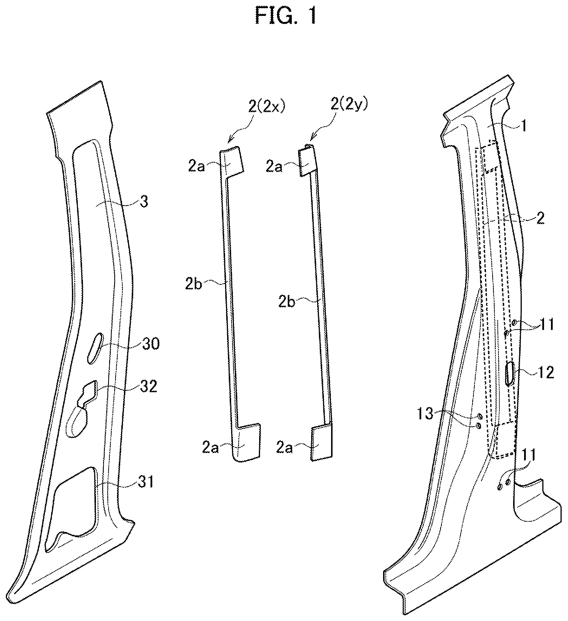 Patent US12097906 Figure 1 – Long composite member