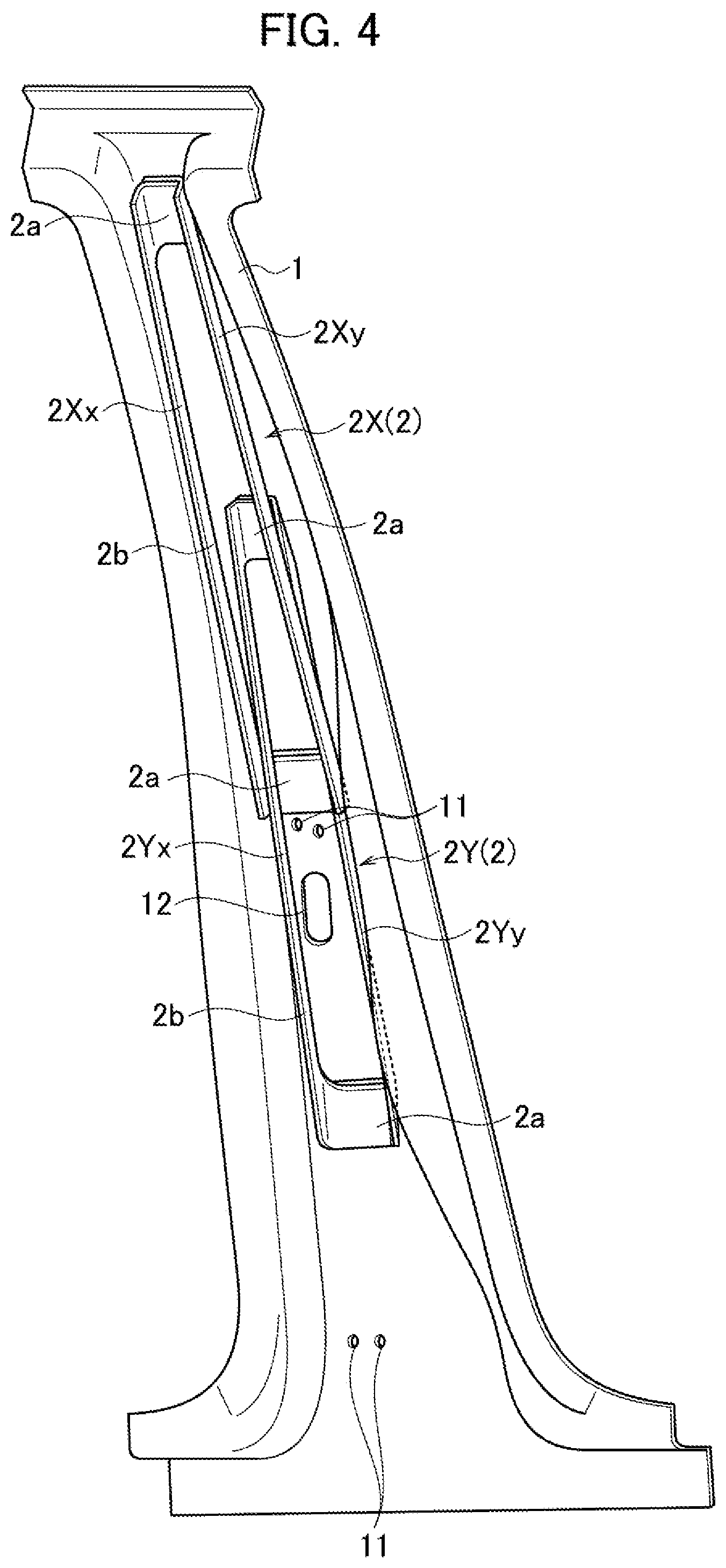 Patent US12097906 Figure 4 – Long composite member