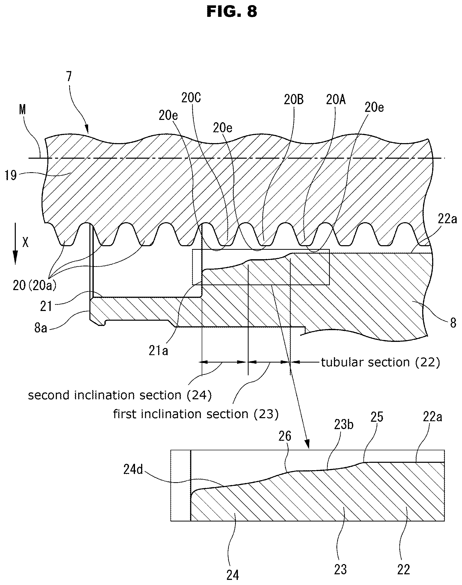 Patent US12097907 Figure 8 – Steering device