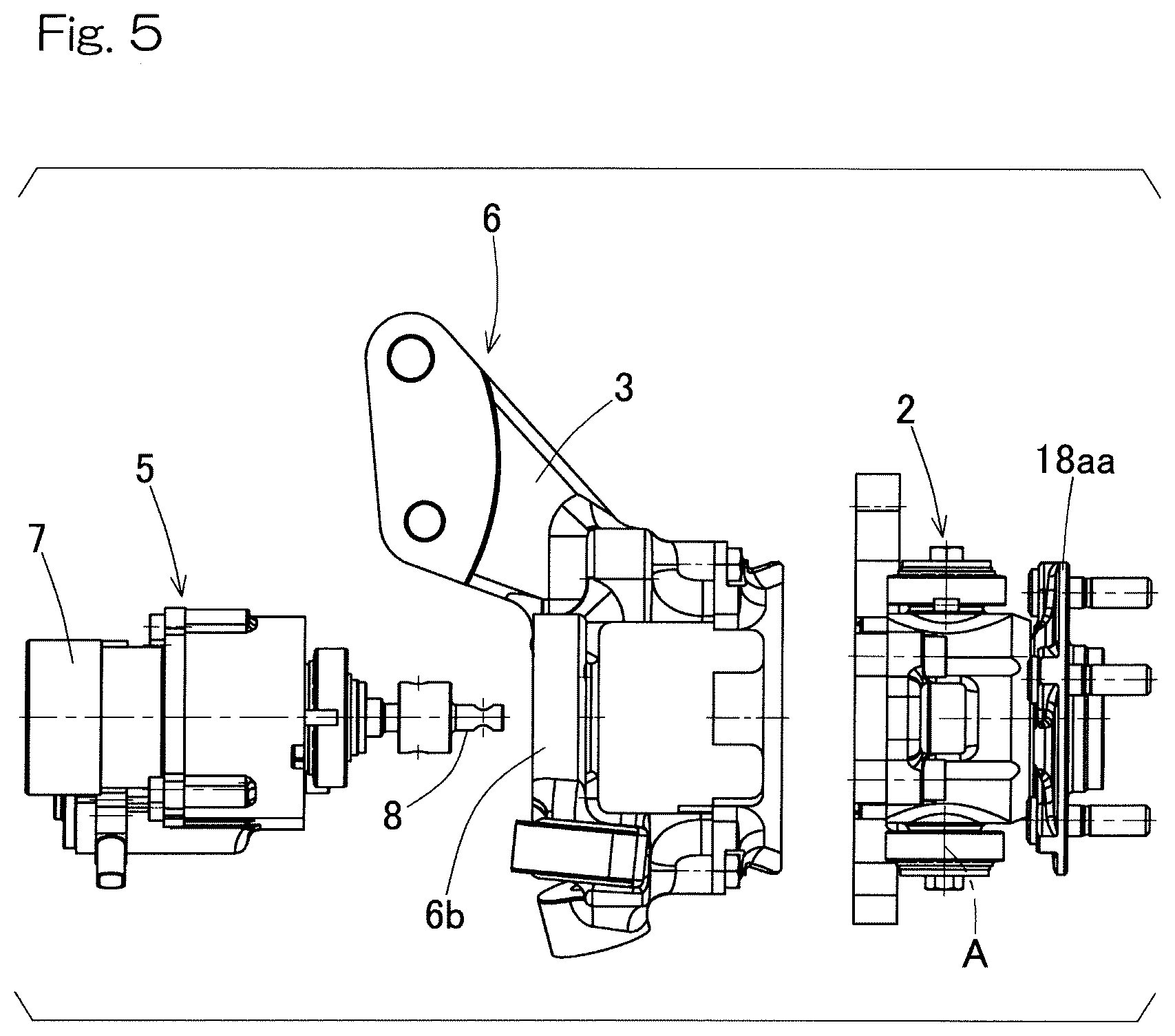 Patent US12097911 Figure 5 – Steering system and vehicle equipped with same