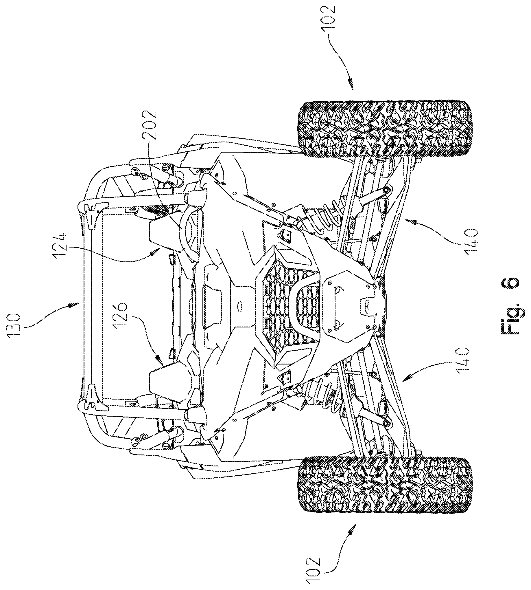 Patent US12097913 Figure 6 – Vehicle steering systems and methods