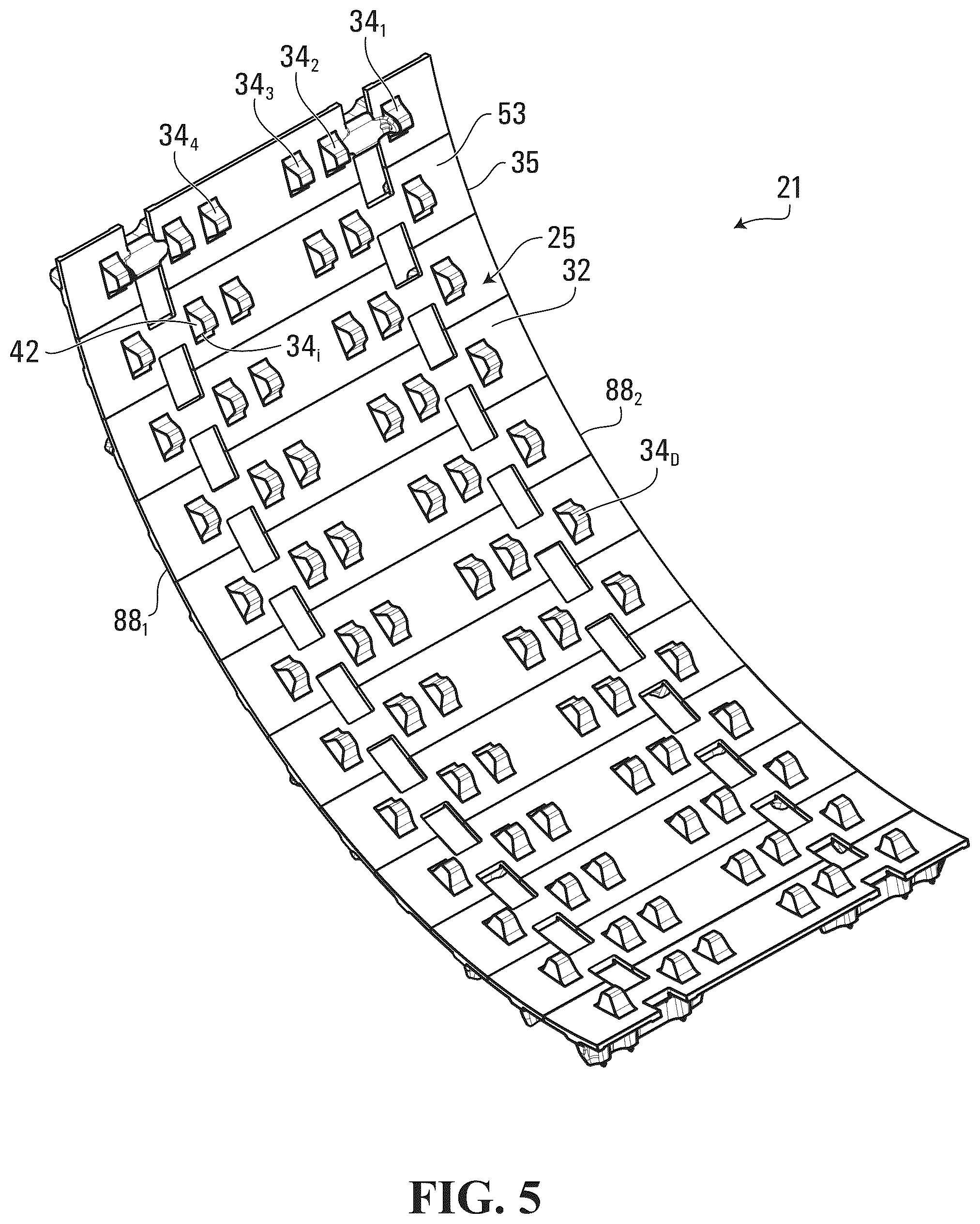 Patent US12097914 Figure 4 – Track for traction of a vehicle