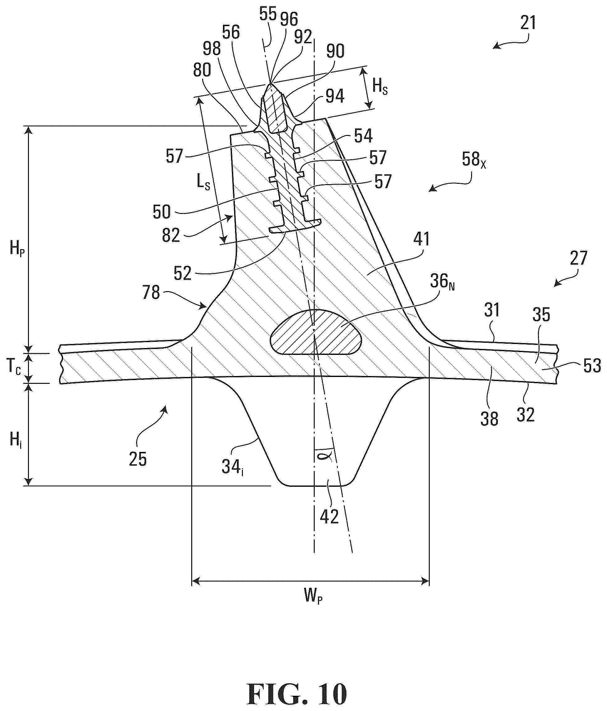 Patent US12097914 Figure 9 – Track for traction of a vehicle