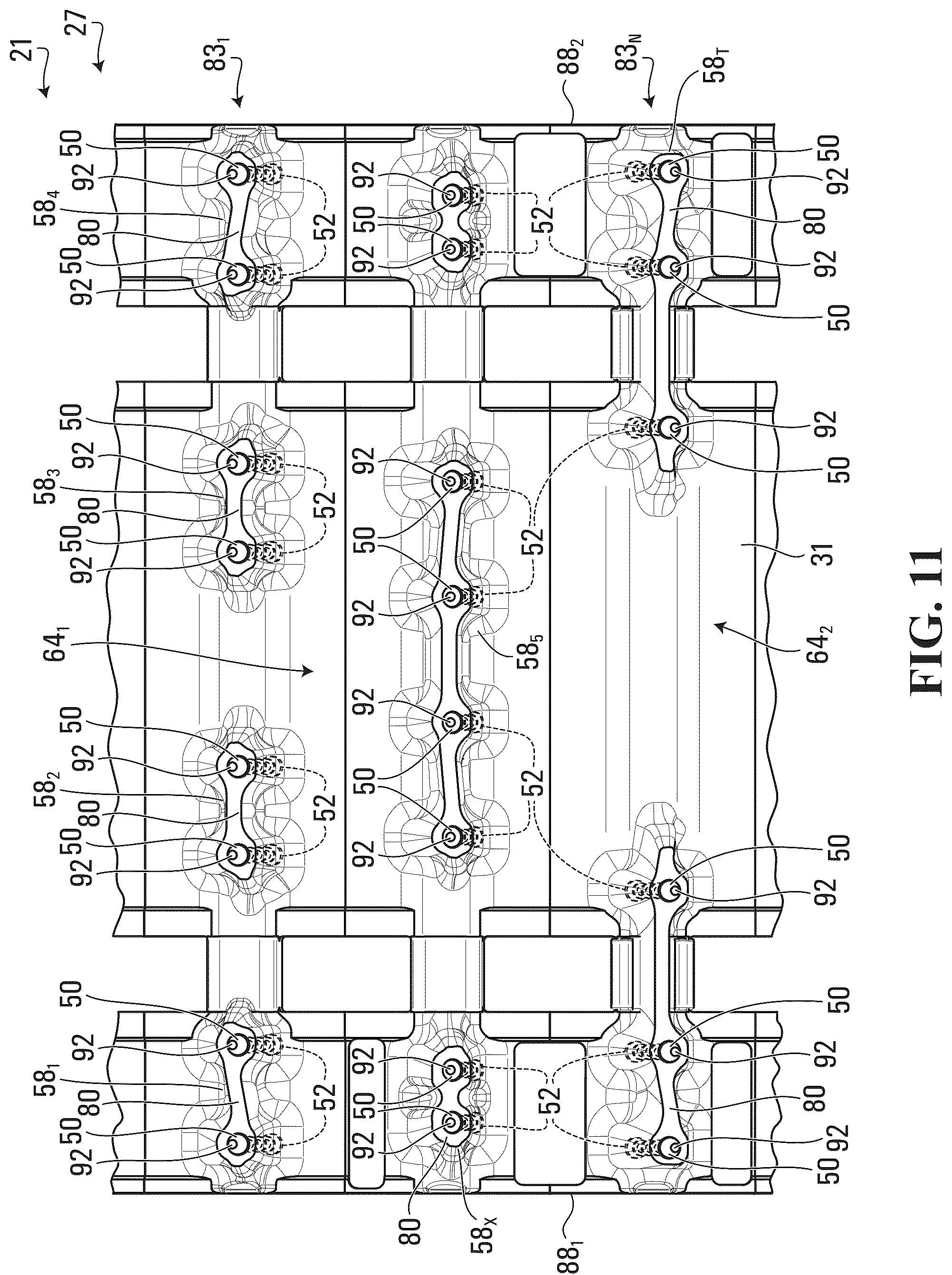 Patent US12097914 Figure 10 – Track for traction of a vehicle