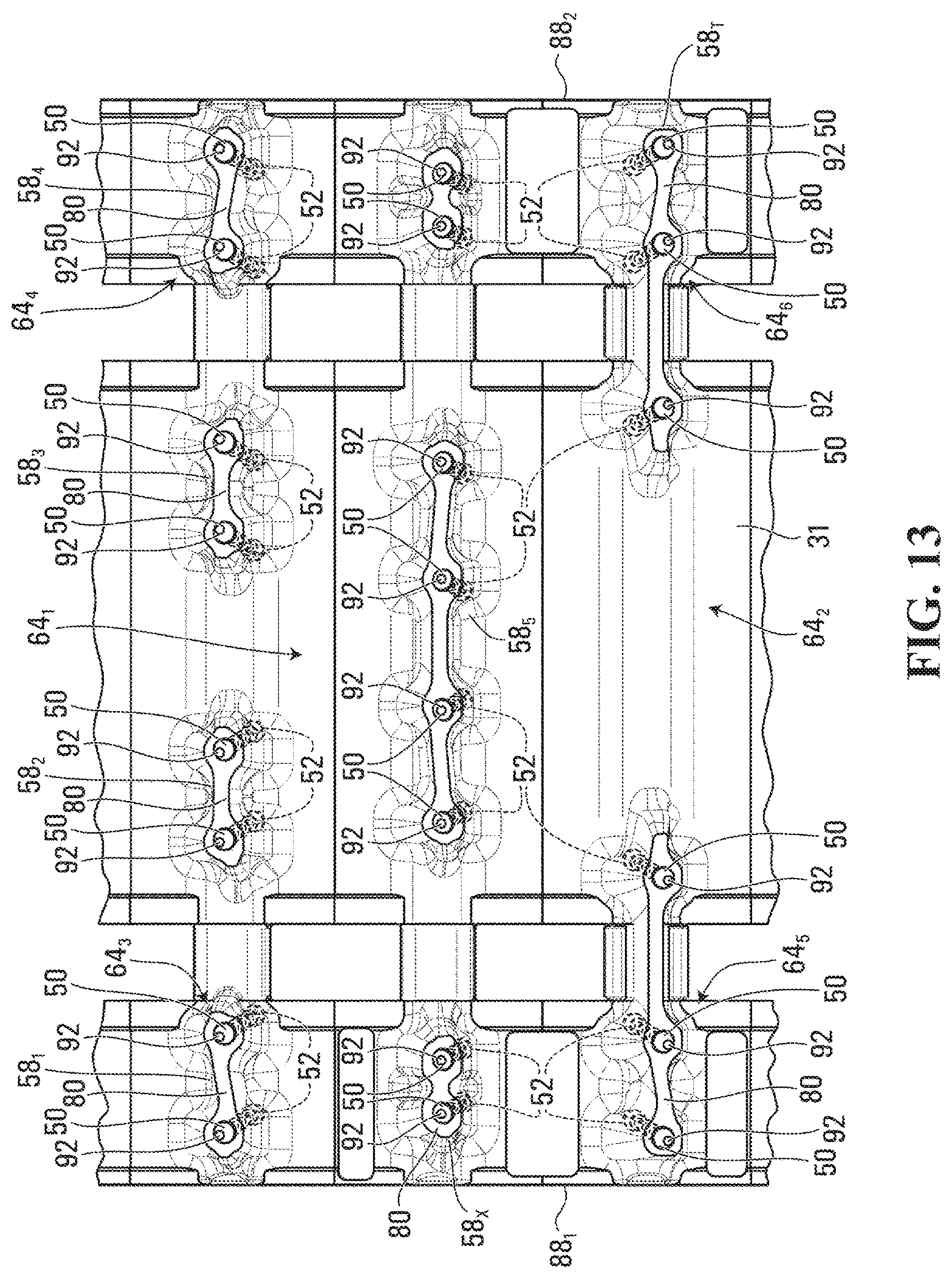 Patent US12097914 Figure 12 – Track for traction of a vehicle