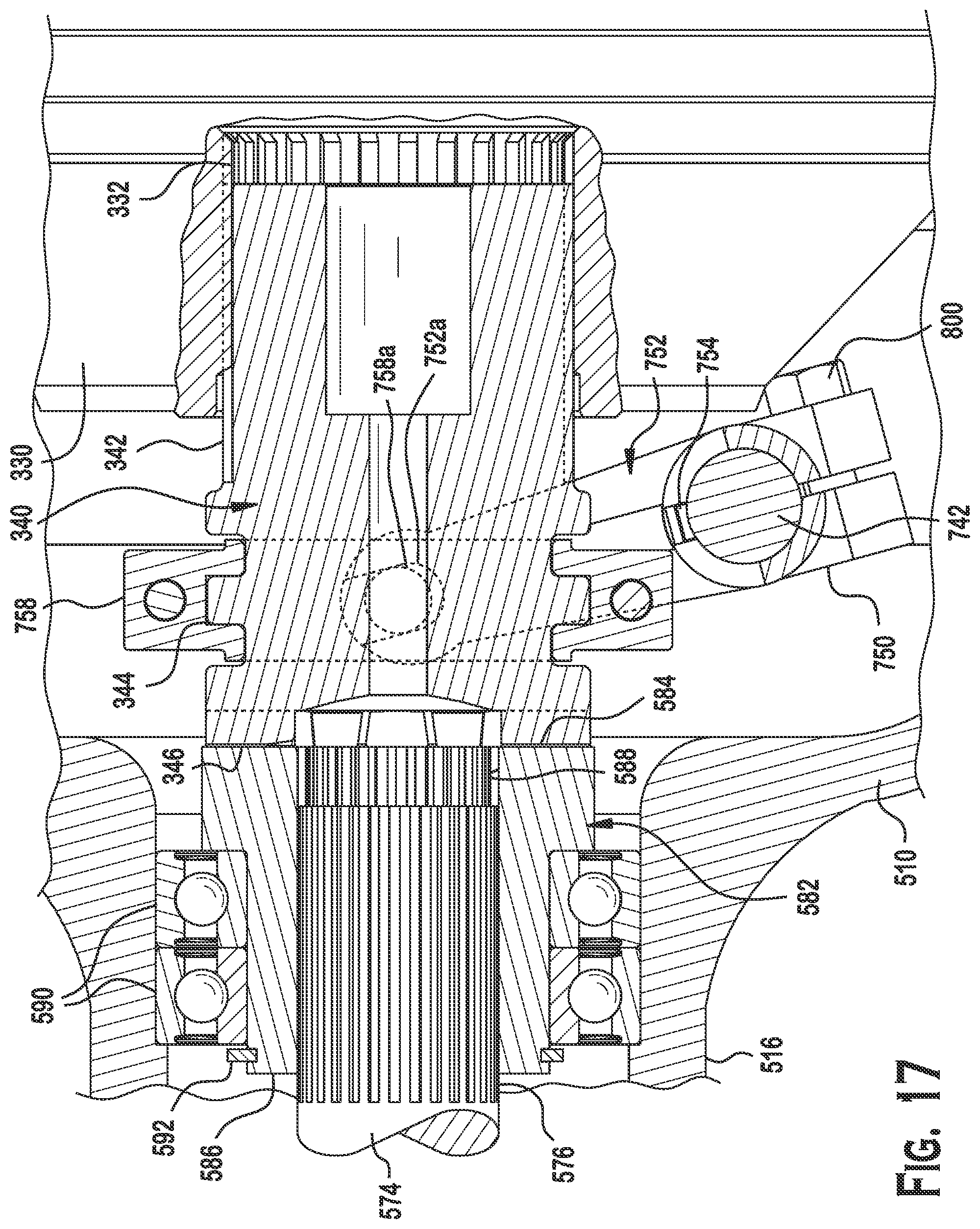 Patent US12097915 Figure 16 – Hydraulic drive system trailer