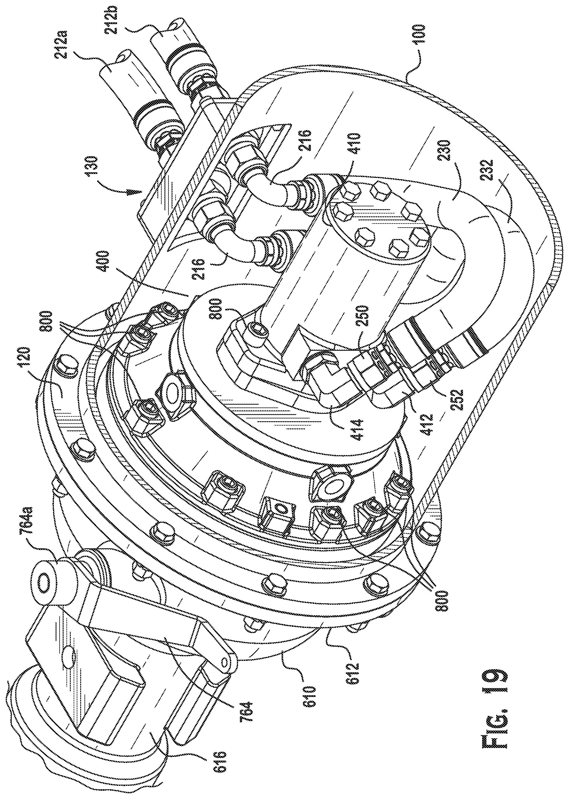 Patent US12097915 Figure 18 – Hydraulic drive system trailer
