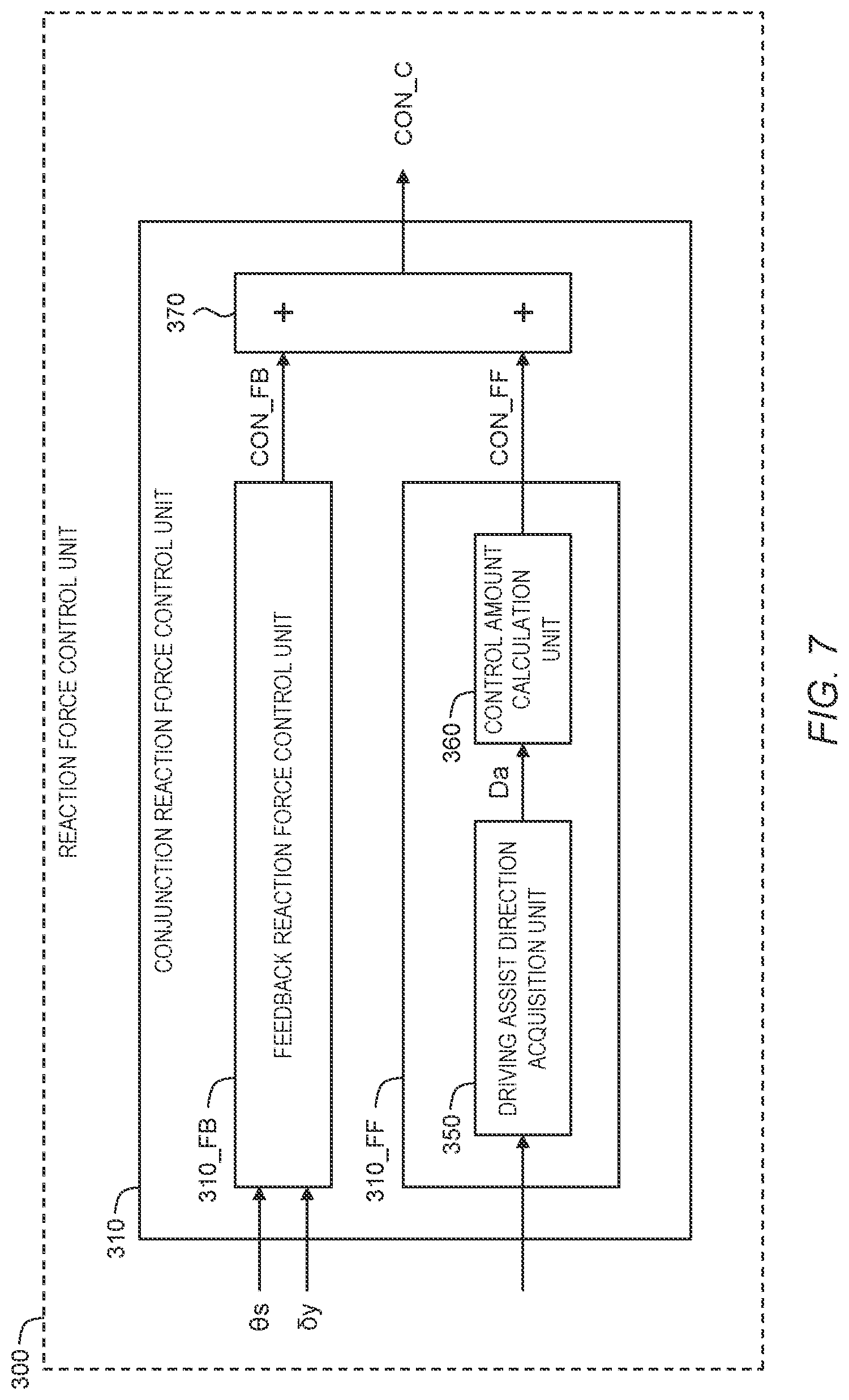 Patent US12097916 Figure 7 – Vehicle control system and vehicle control method