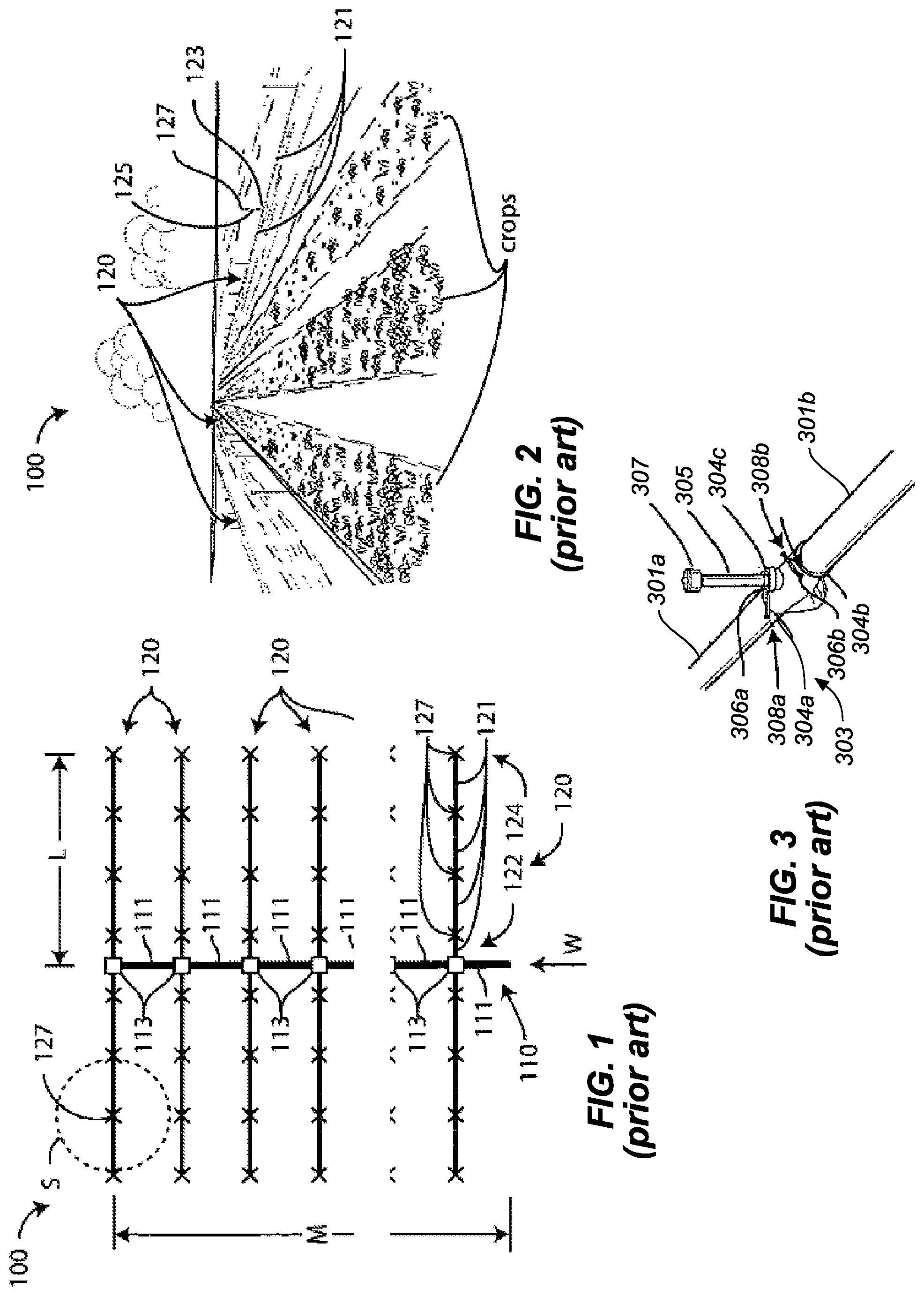 Patent US12097919 Figure 1 – Method and vehicle for placing irrigation pipe into a field