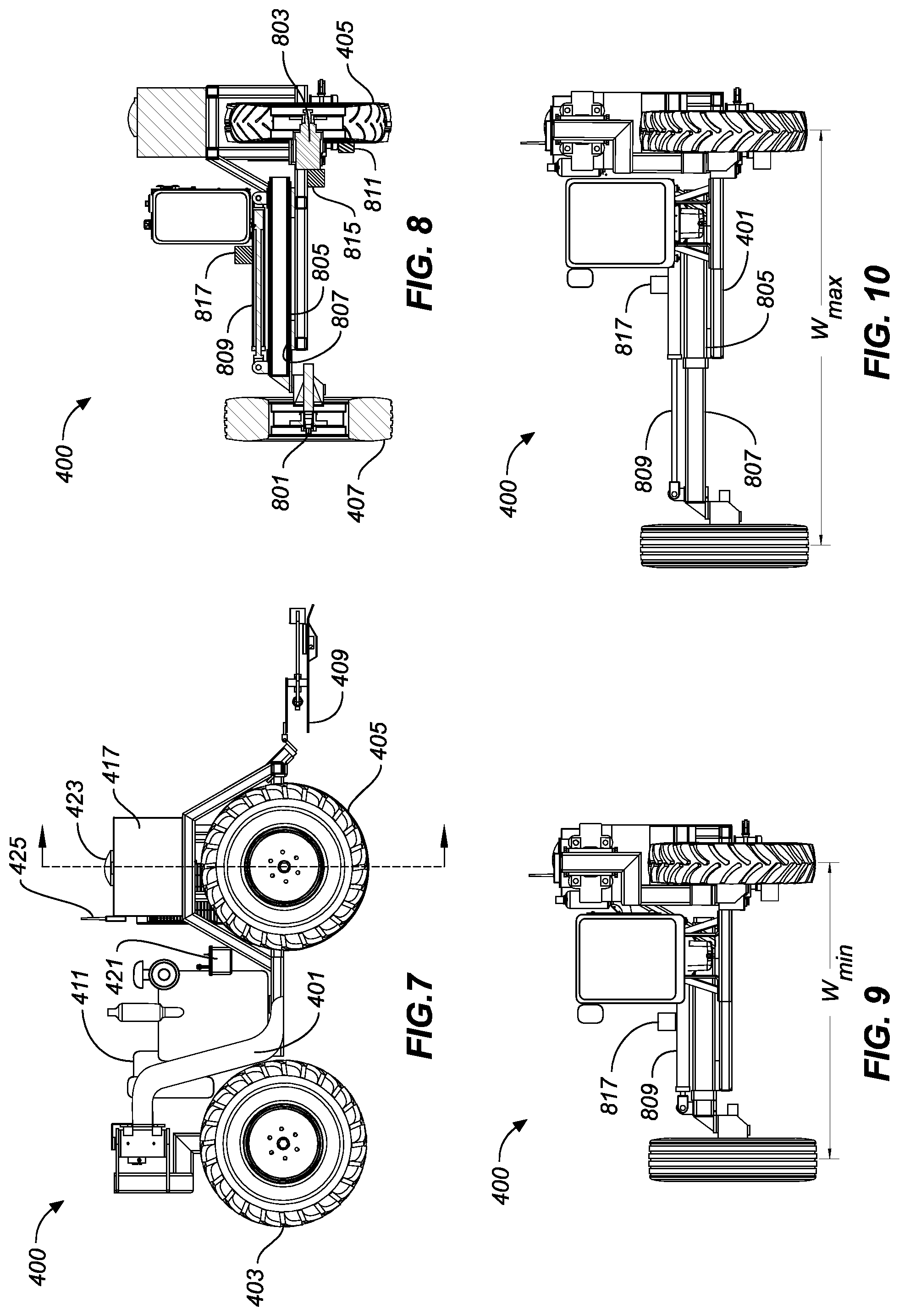 Patent US12097919 Figure 3 – Method and vehicle for placing irrigation pipe into a field