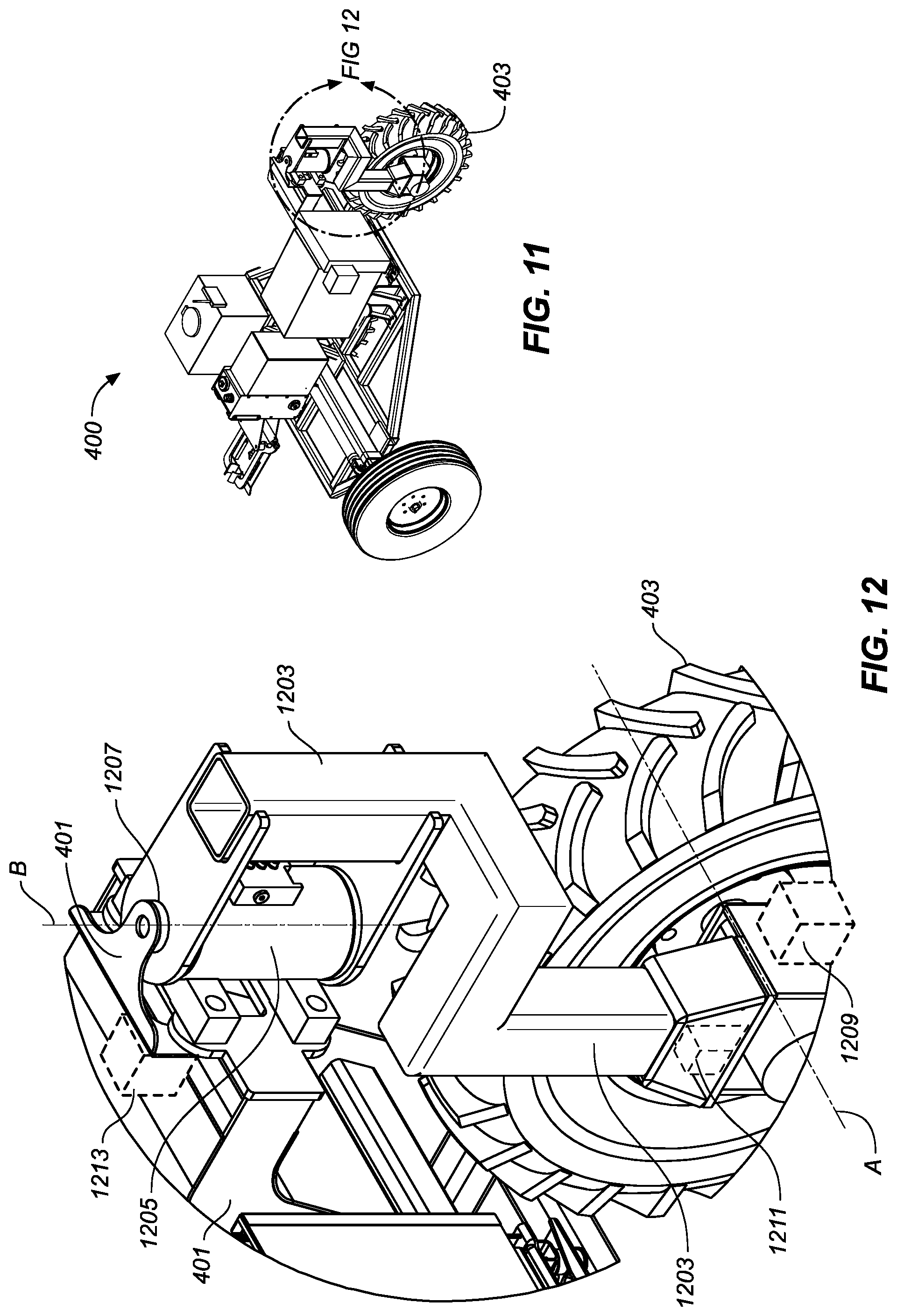 Patent US12097919 Figure 4 – Method and vehicle for placing irrigation pipe into a field