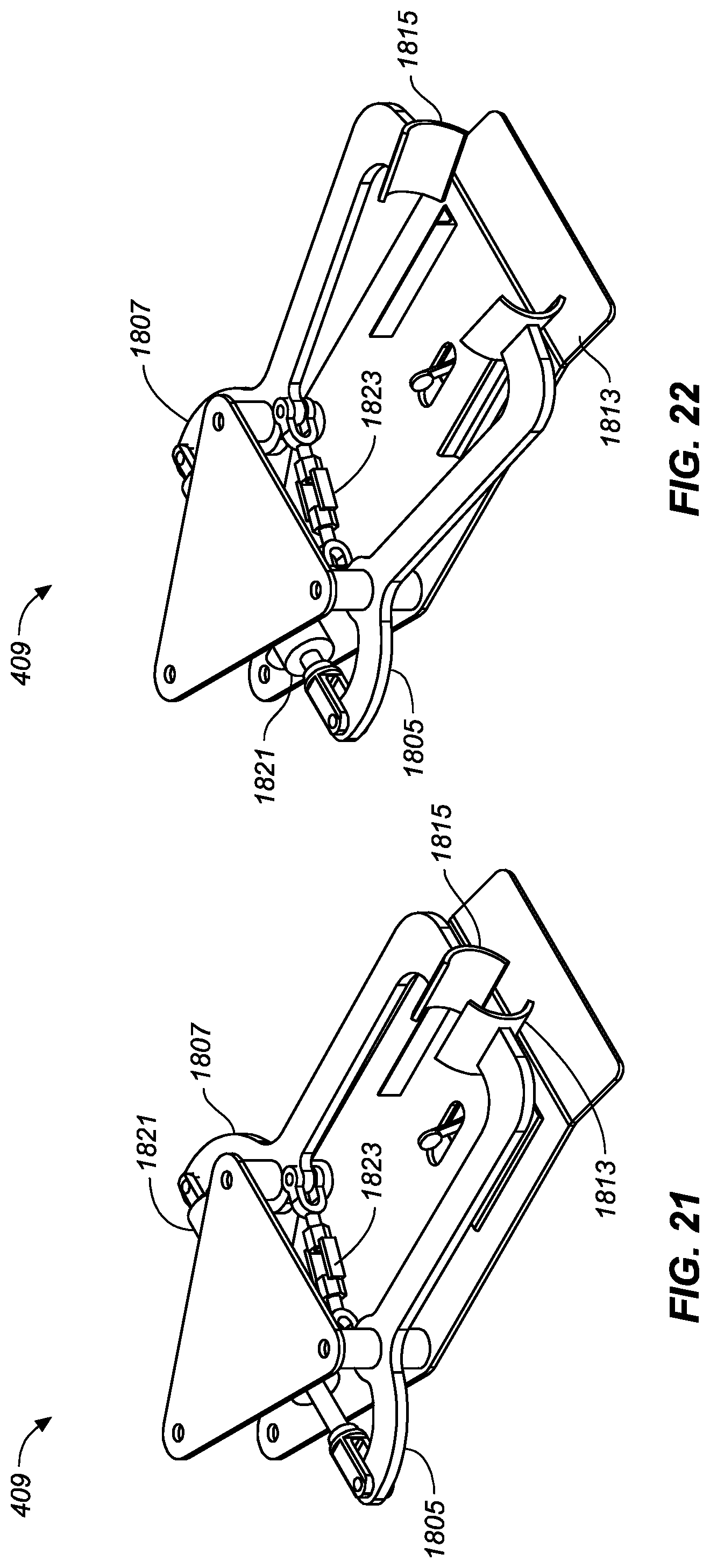 Patent US12097919 Figure 8 – Method and vehicle for placing irrigation pipe into a field
