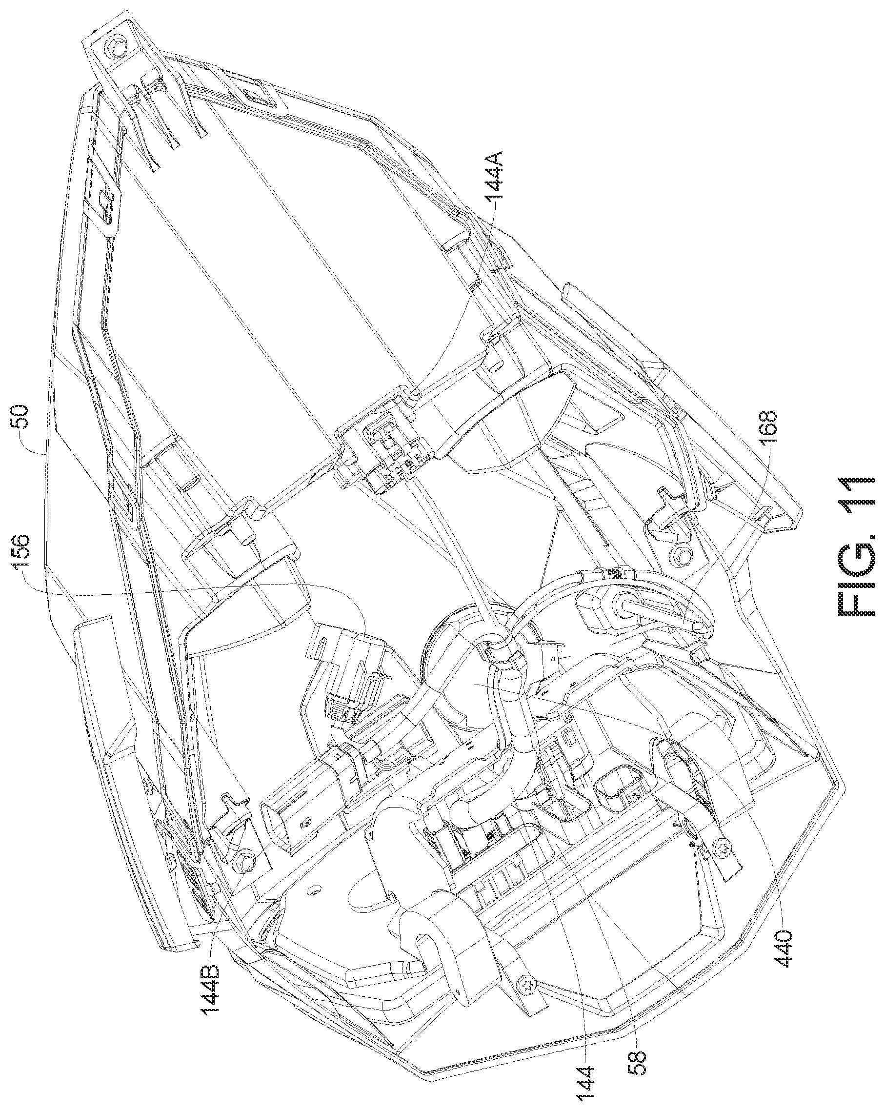 Patent US12097920 Figure 13 – Snowmobile control system