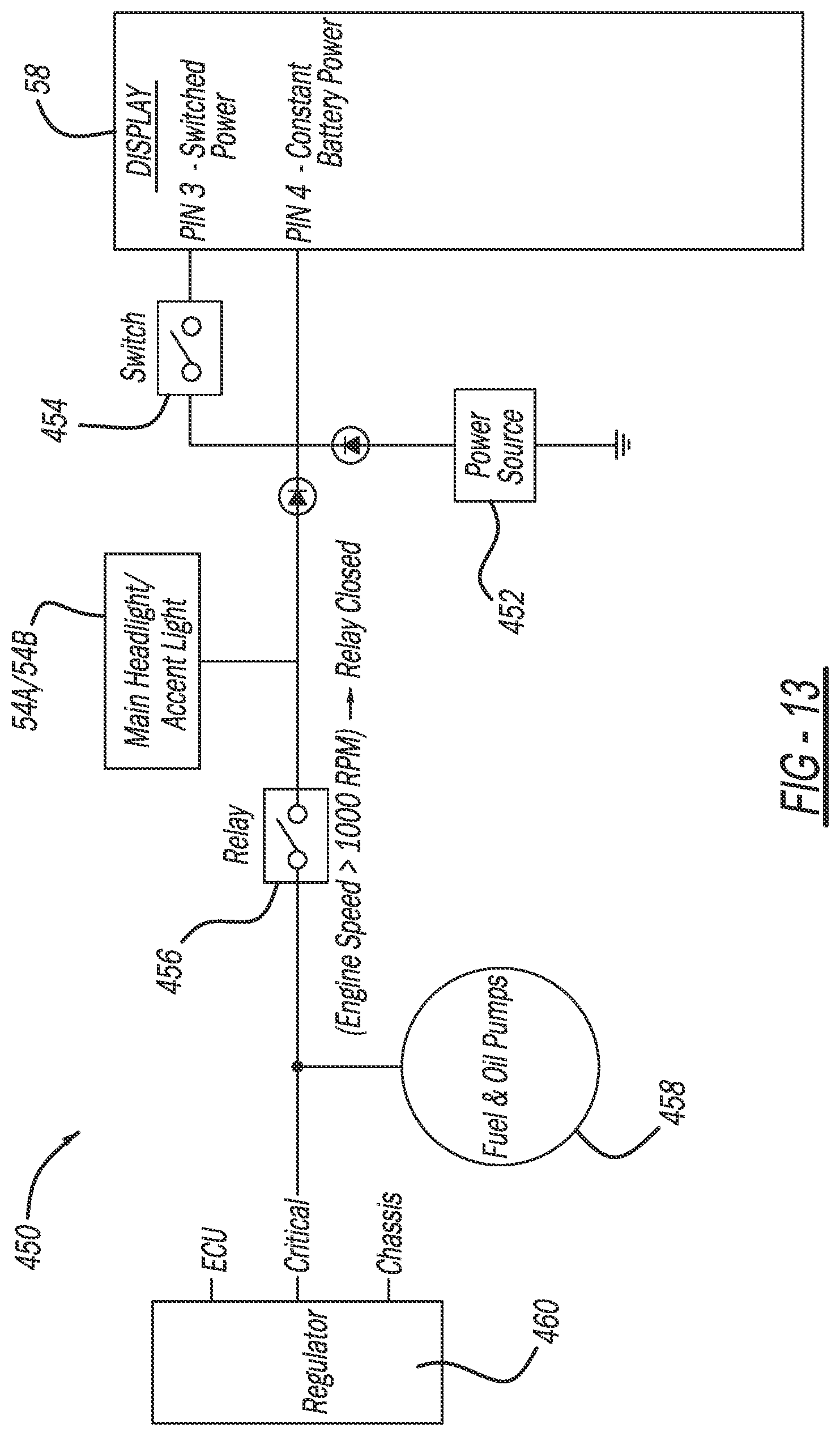Patent US12097920 Figure 15 – Snowmobile control system
